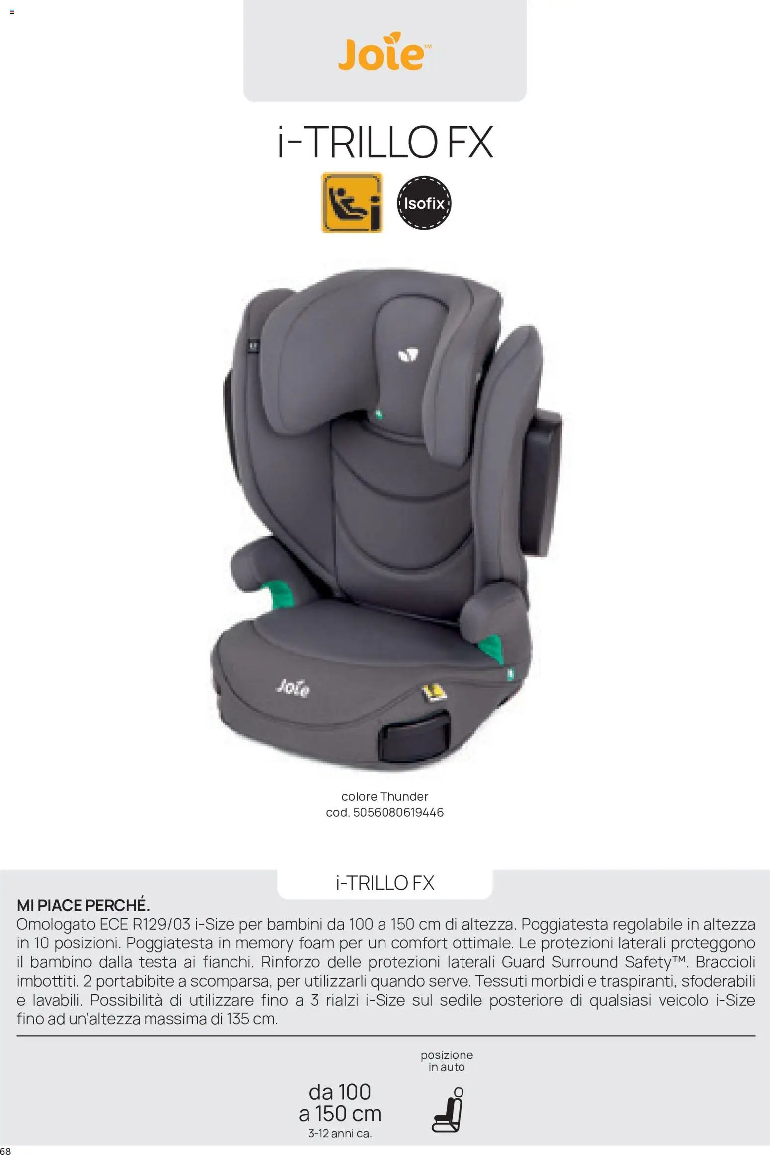 Prenatal volantino Seggiolini auto
