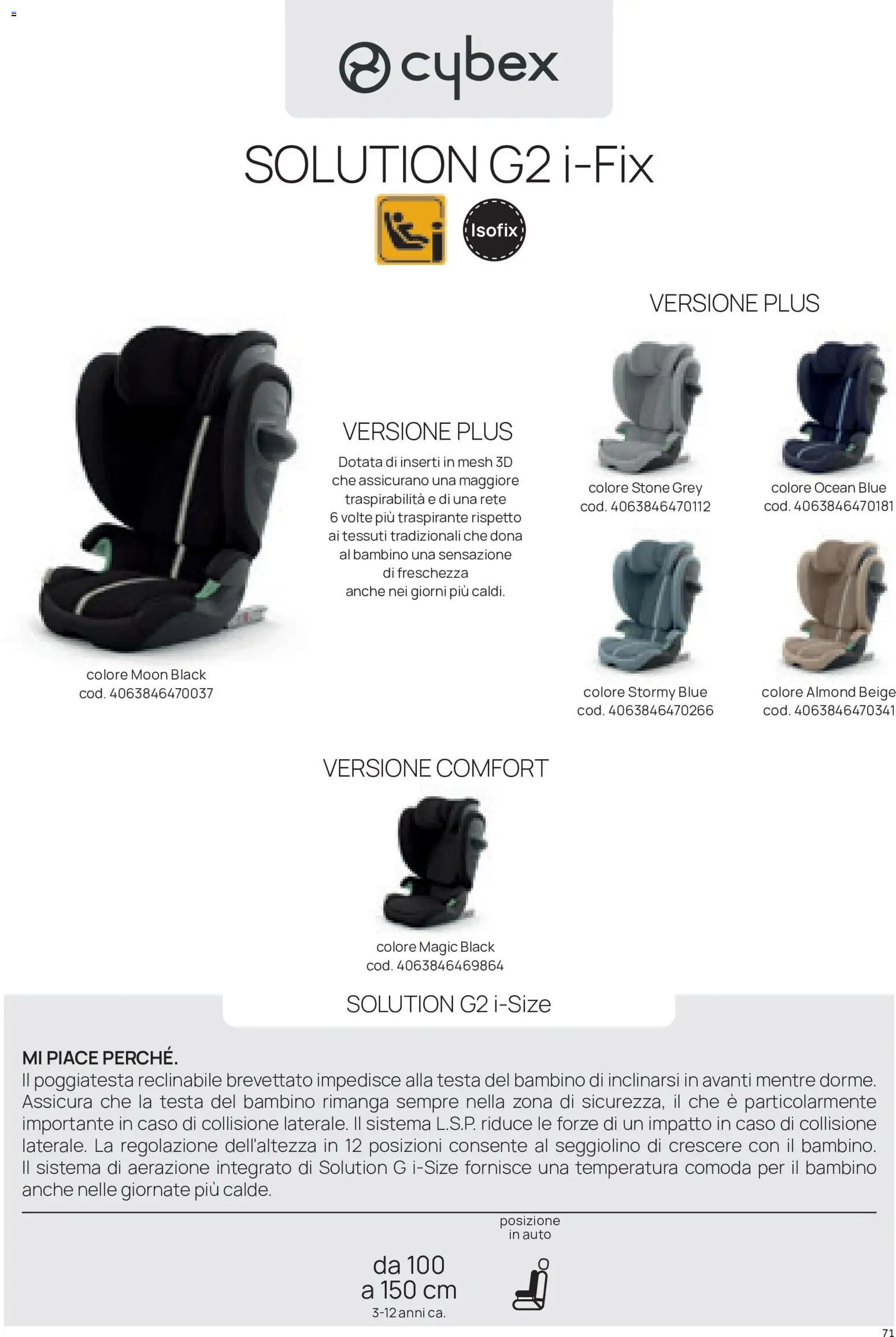 Prenatal volantino Seggiolini auto