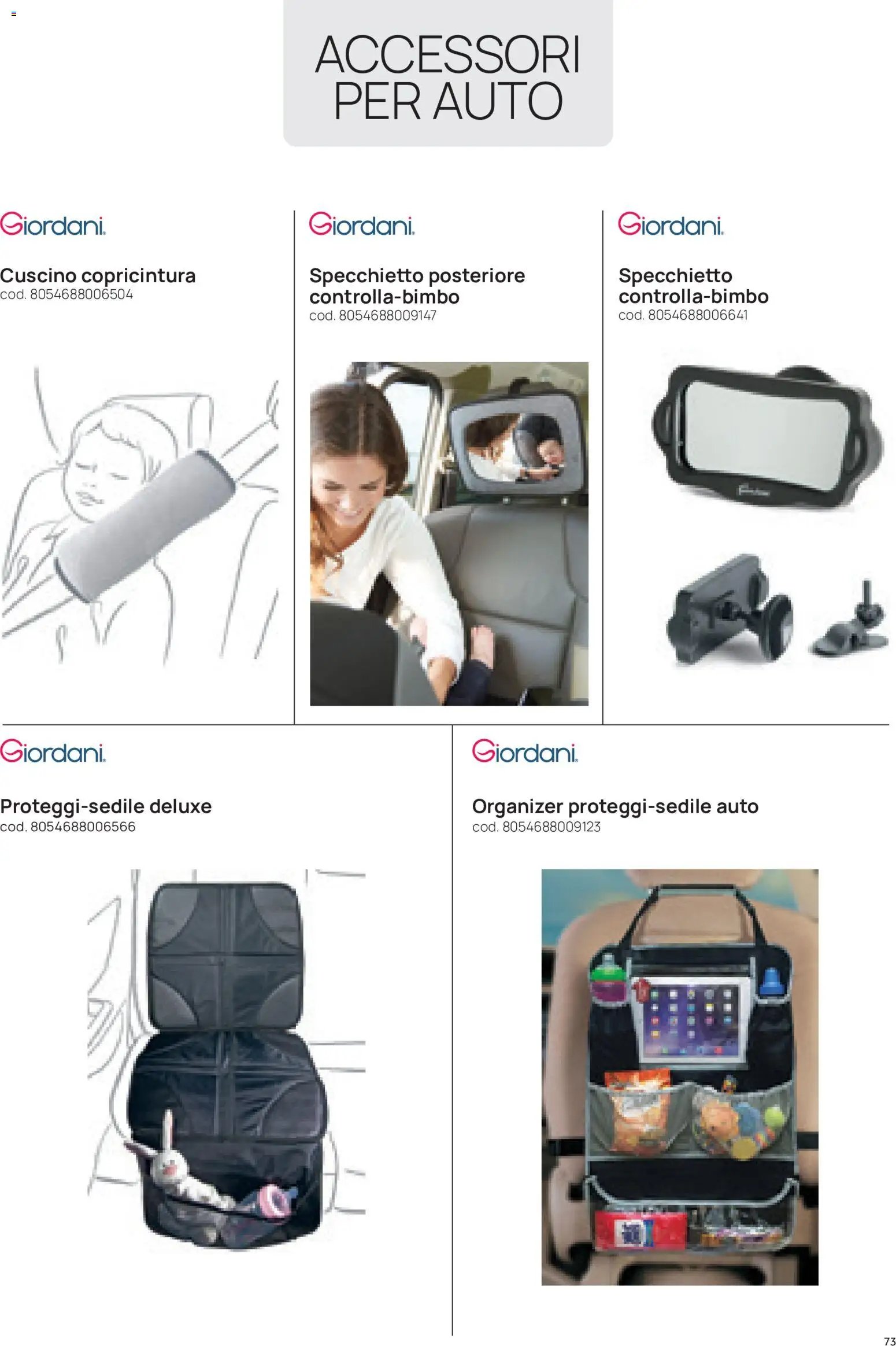 Prenatal volantino Seggiolini auto