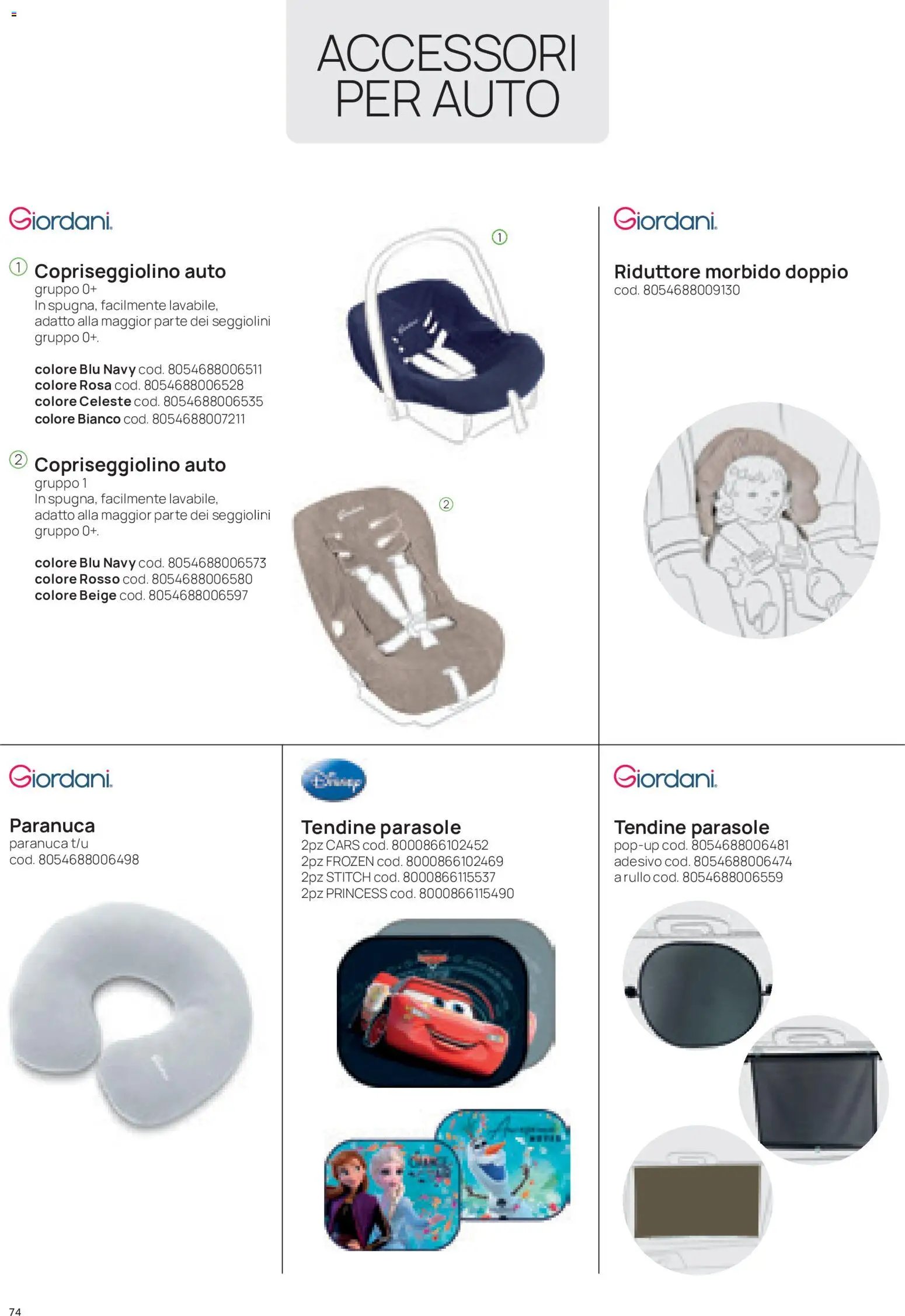 Prenatal volantino Seggiolini auto