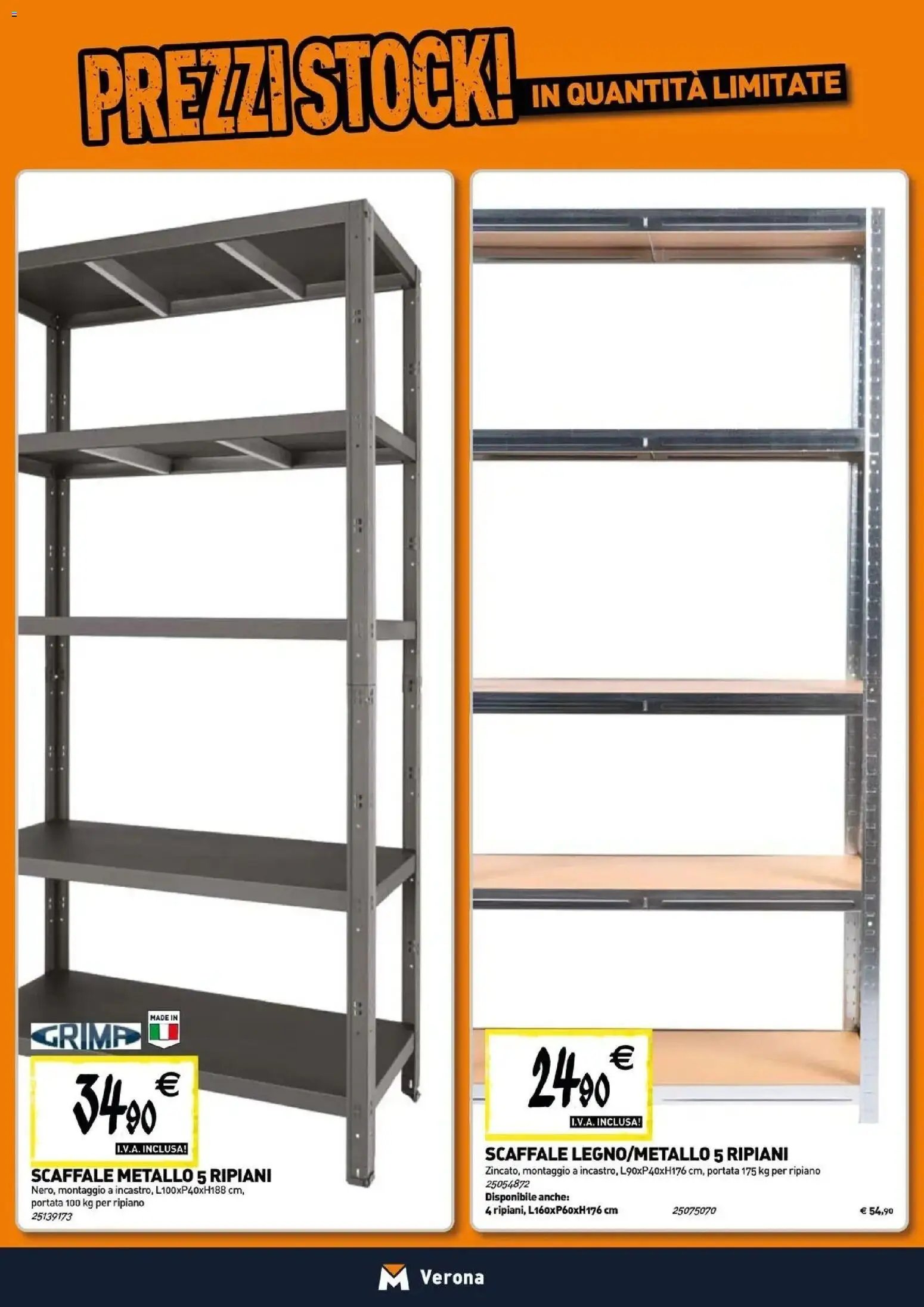 TECNOMAT - Straordinari prezzi stock!
