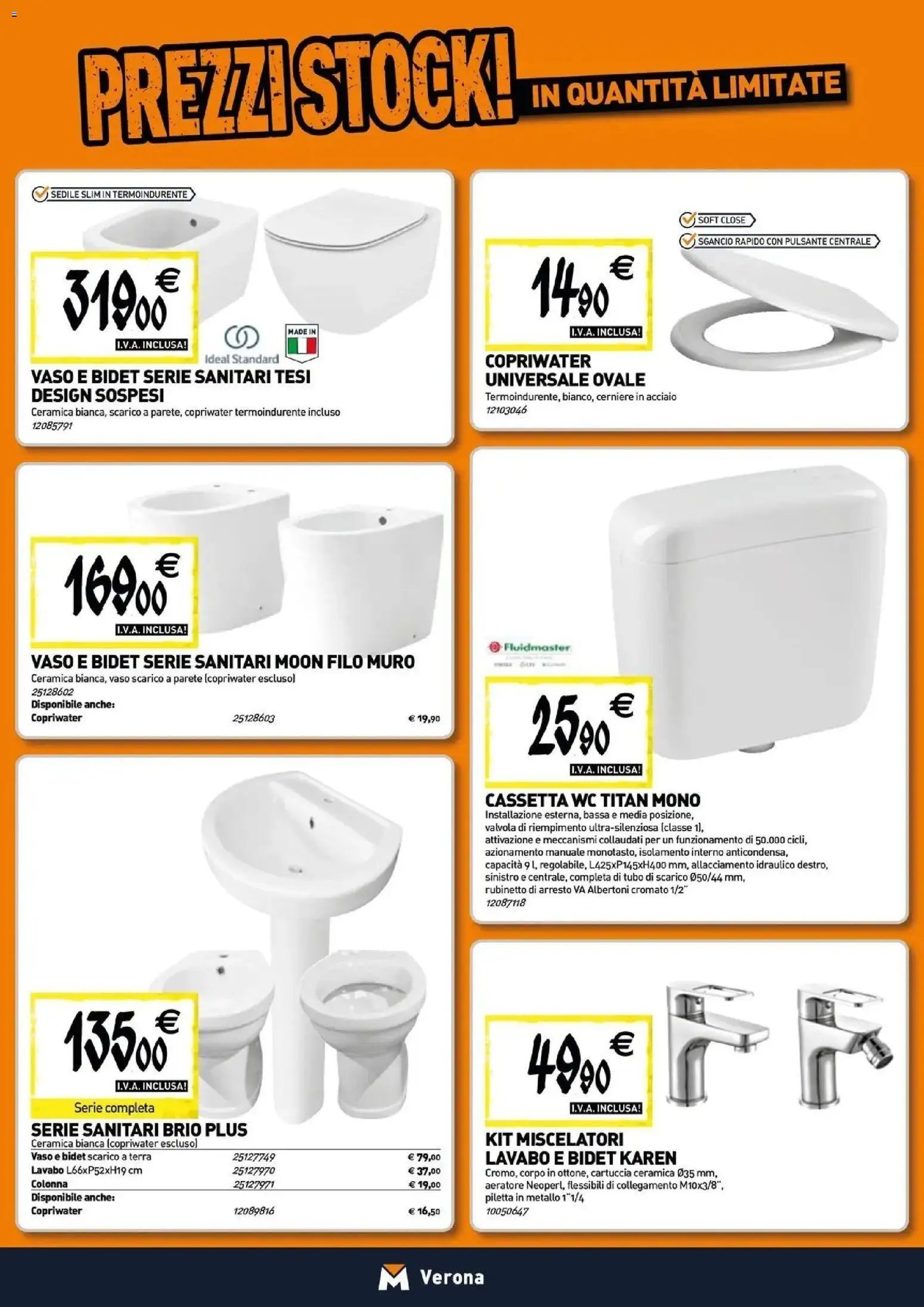 TECNOMAT - Straordinari prezzi stock!