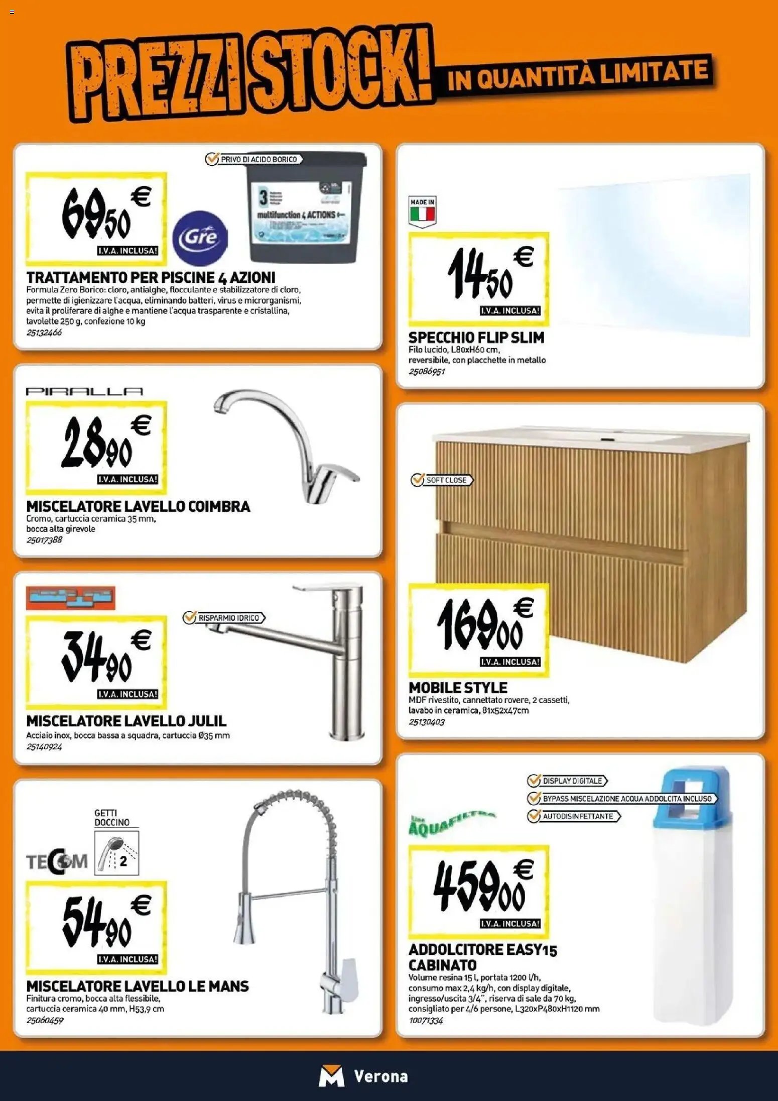 TECNOMAT - Straordinari prezzi stock!