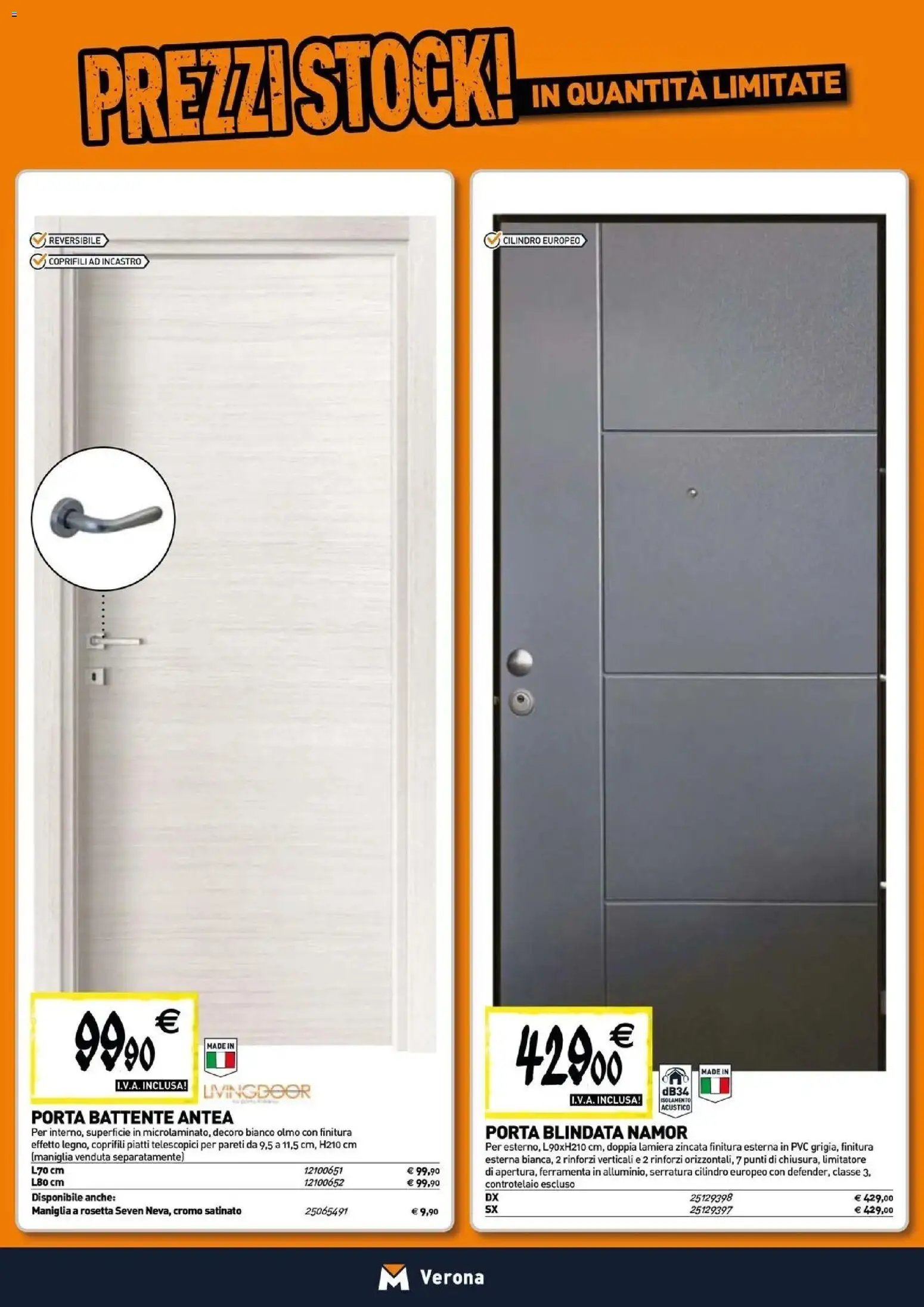 TECNOMAT - Straordinari prezzi stock!