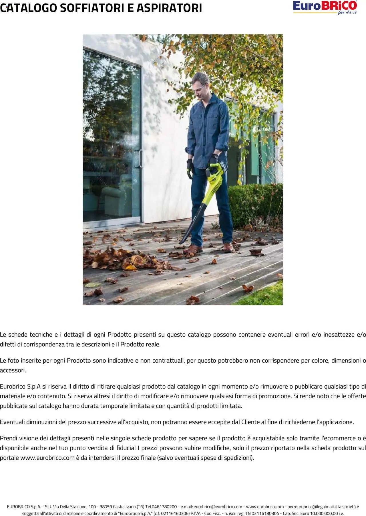 Eurobrico Soffiatori e Aspiratori catalogo