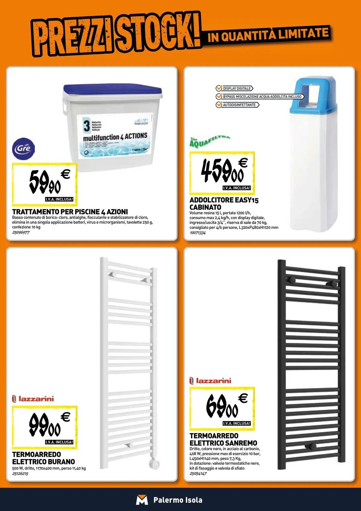 TECNOMAT - Straordinari prezzi stock!