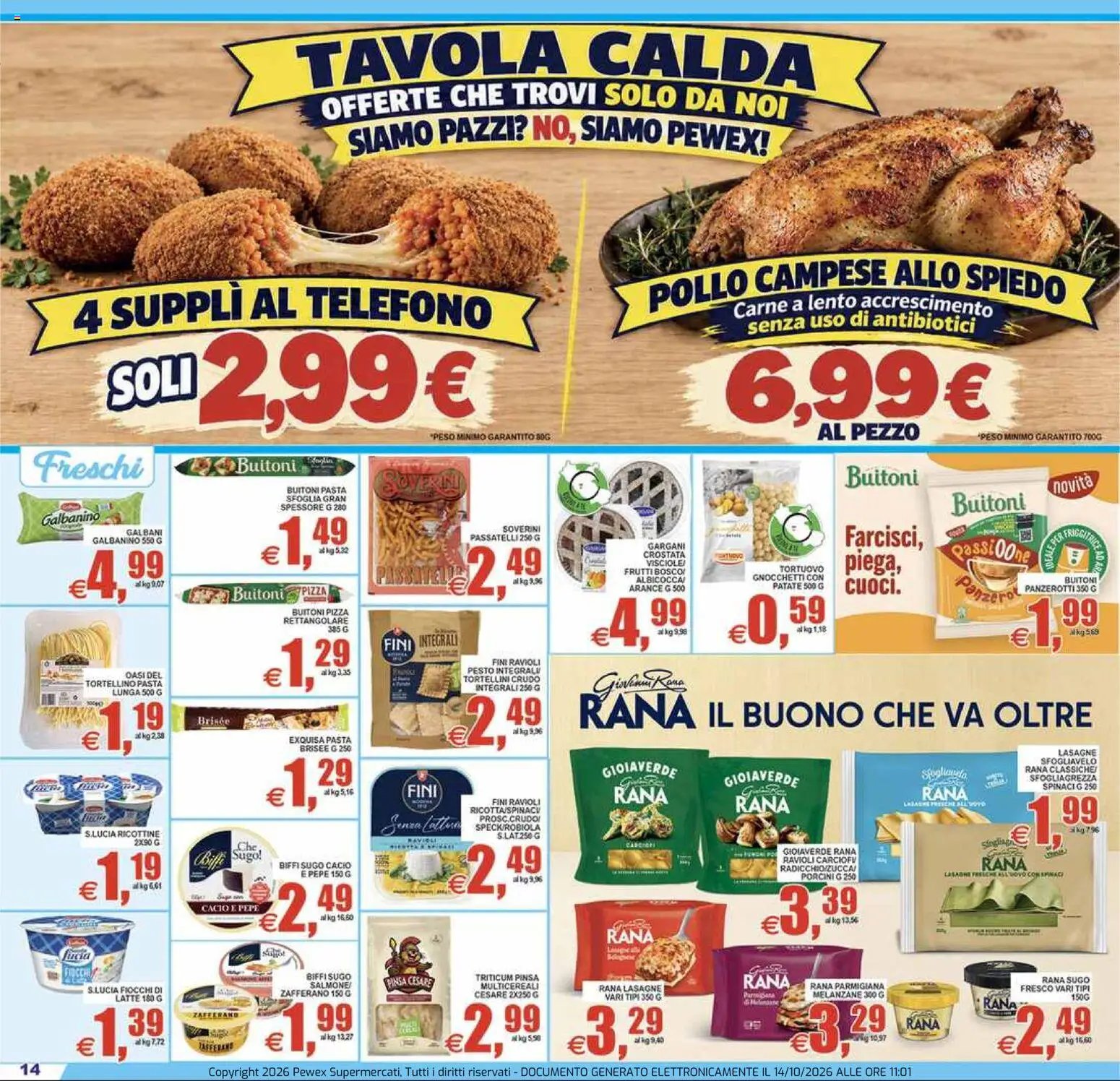 Pewex volantino