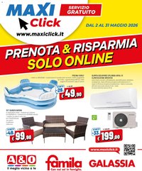 Galassia volantino MaxiClick (2026-05-02 - 2026-05-31)