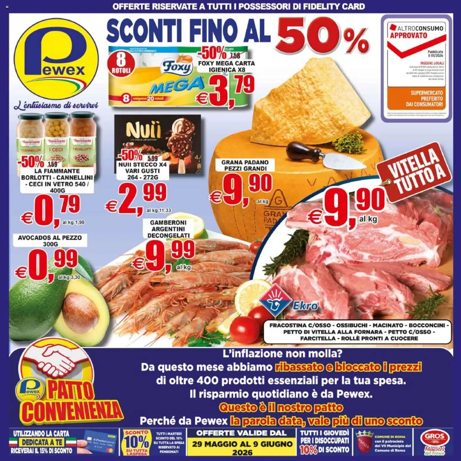 Pewex volantino
