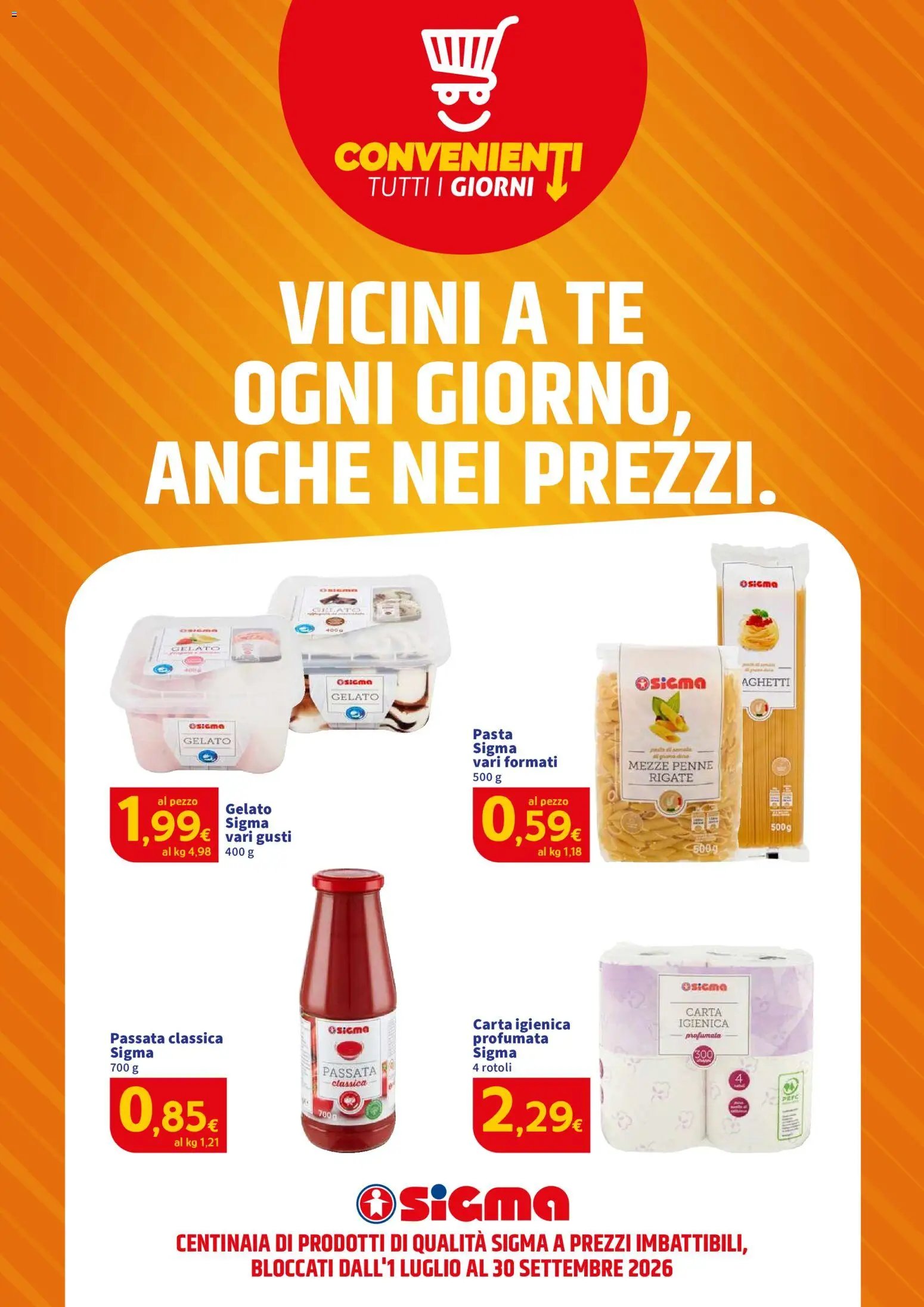 SIGMA volantino Convenienti tutti i giorni
