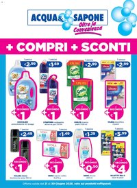 Acqua e Sapone volantino Più compri più sconti