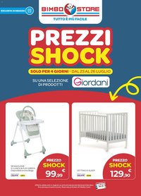 Bimbo store volantino Prezzi Shock