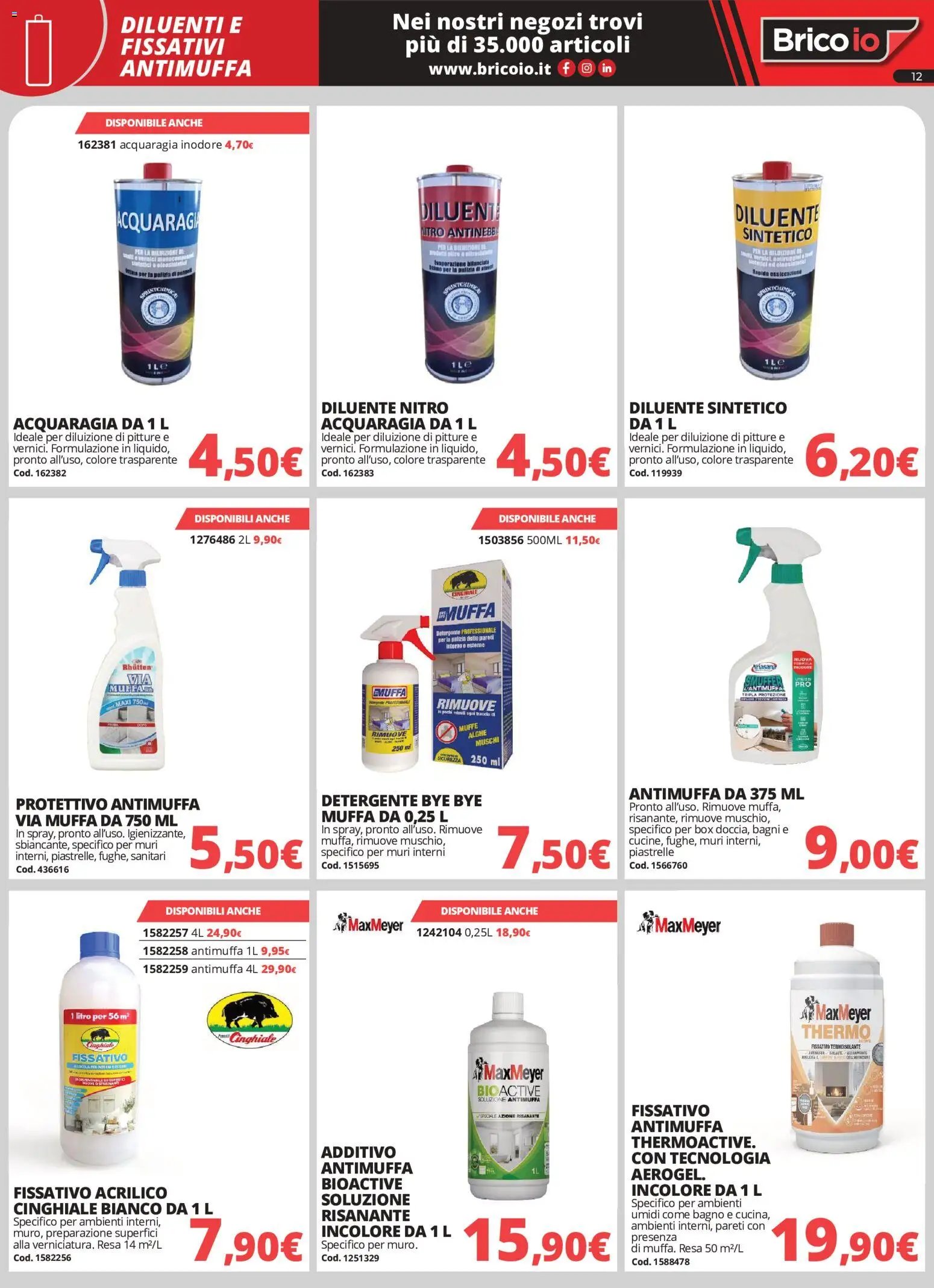 Brico io volantino Lavori Interni