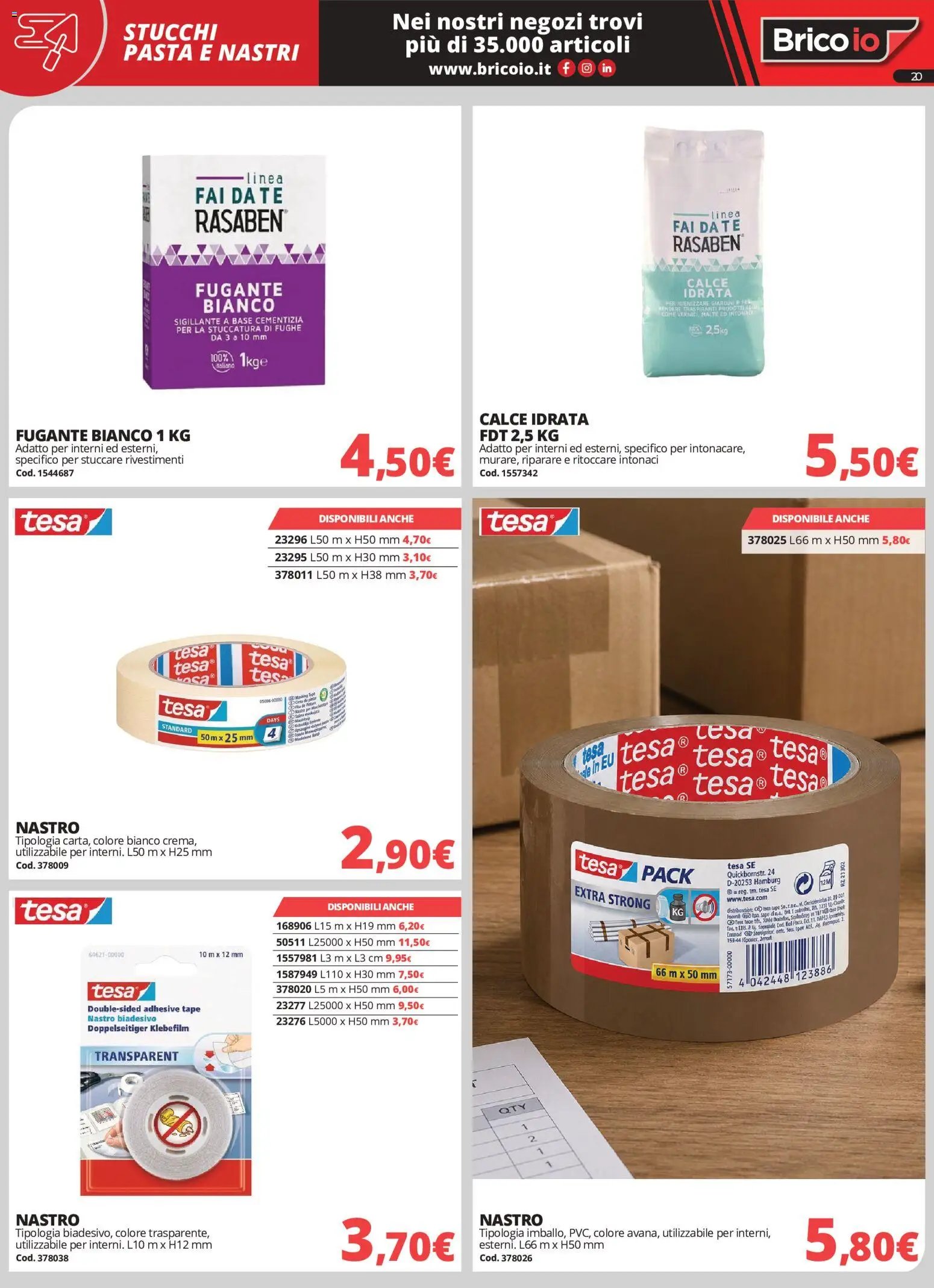 Brico io volantino Lavori Interni
