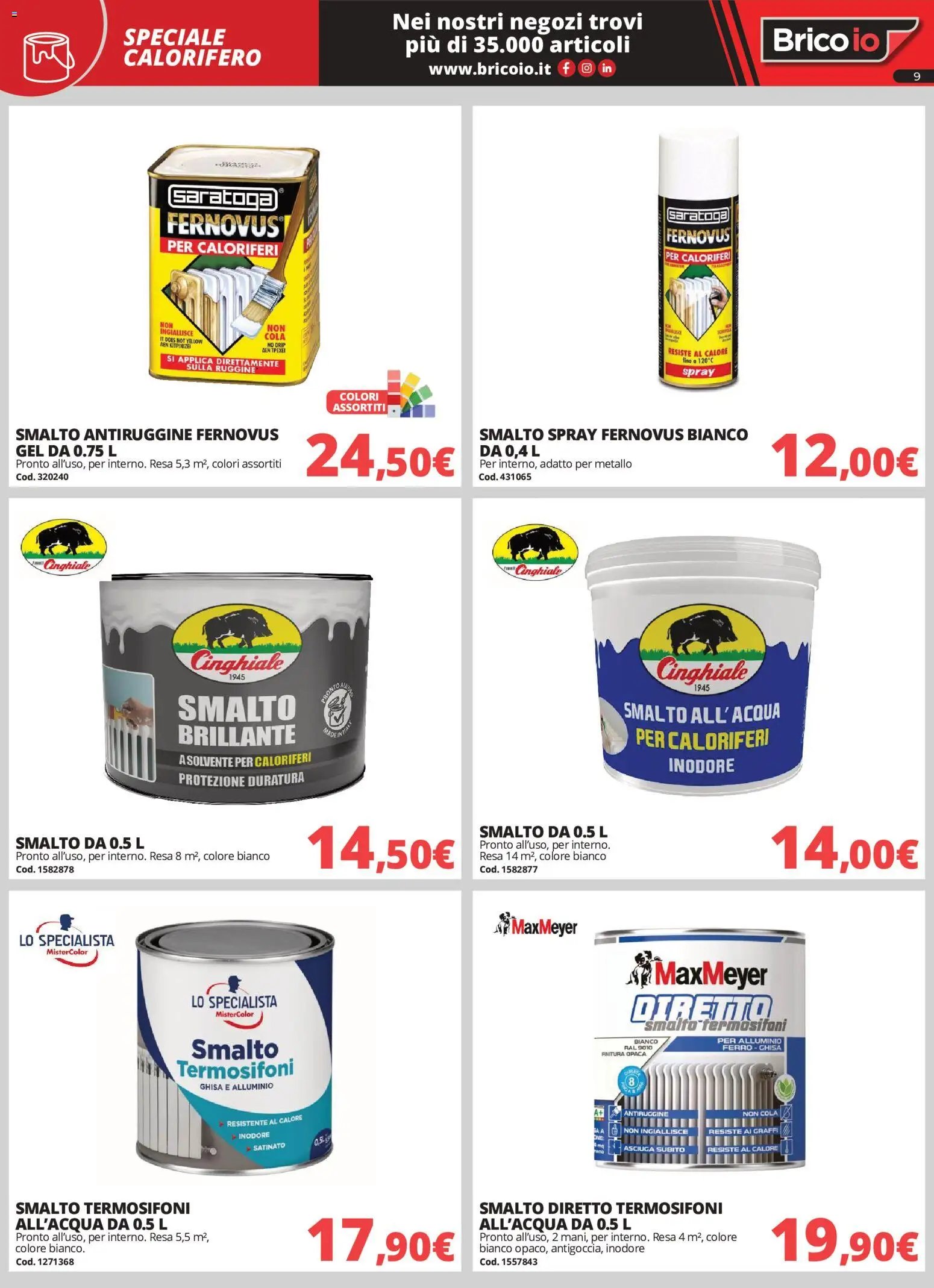 Brico io volantino Lavori Interni