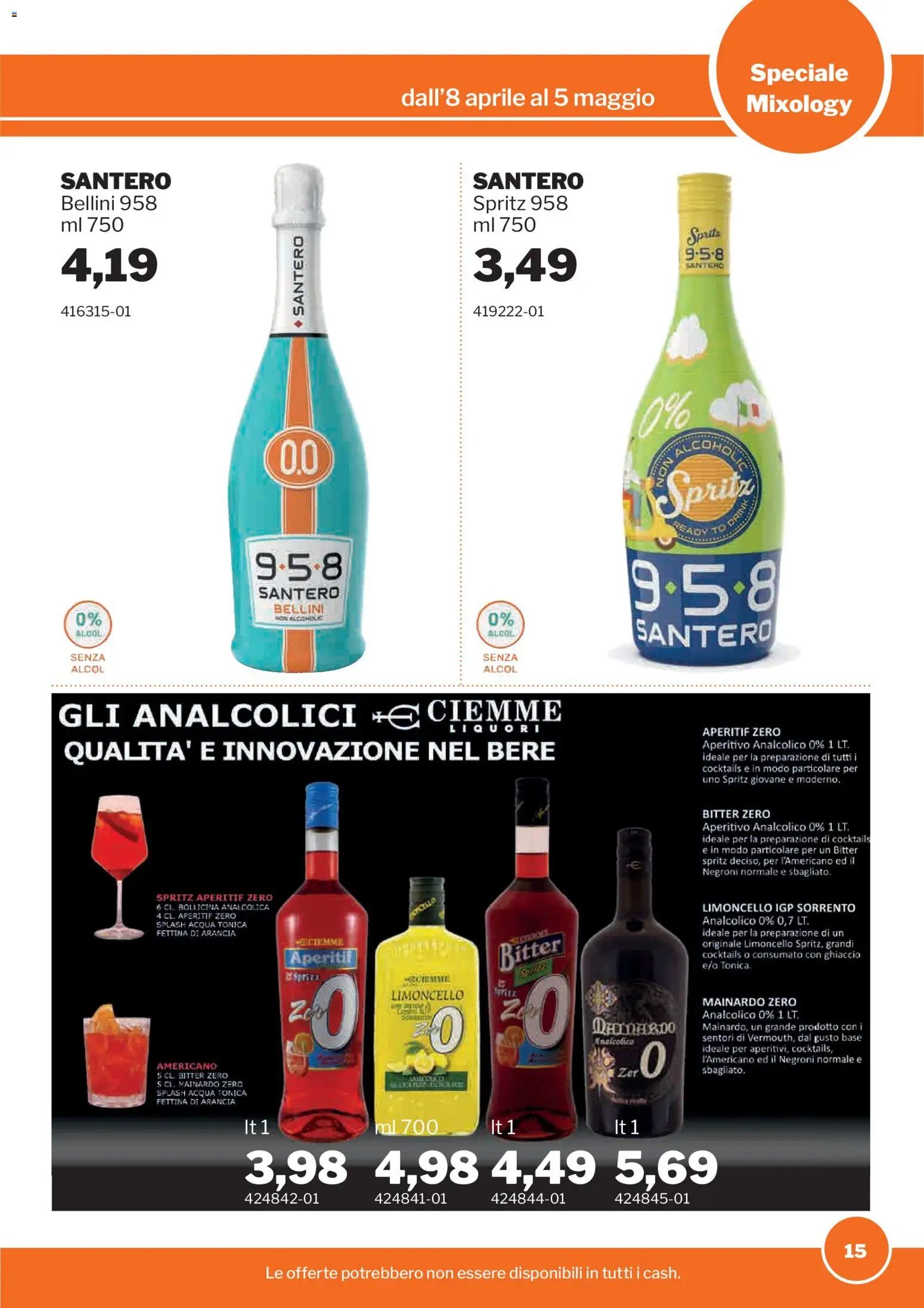 Sogegross volantino Mixology (2026-04-08 - 2026-05-05)