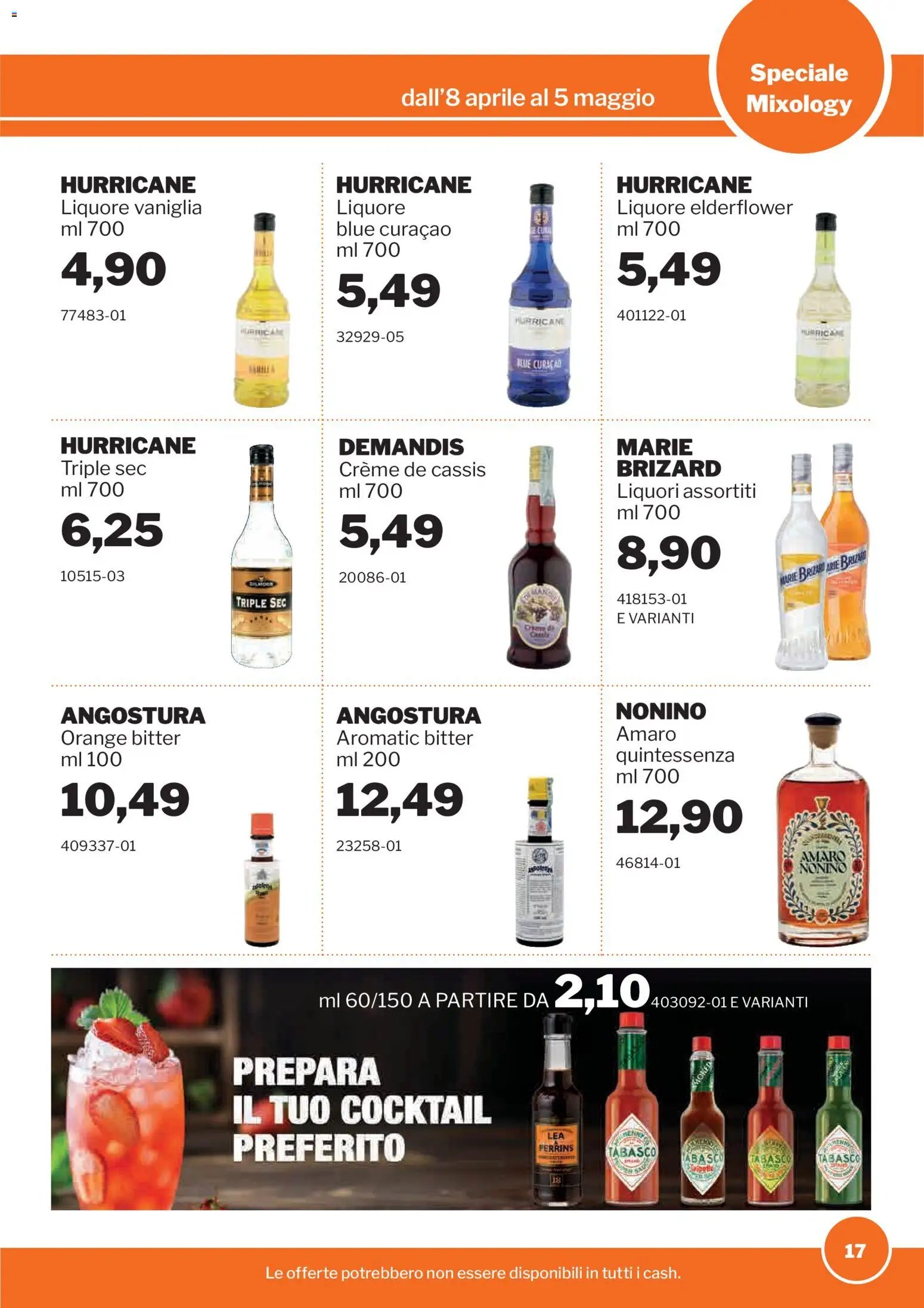 Sogegross volantino Mixology (2026-04-08 - 2026-05-05)