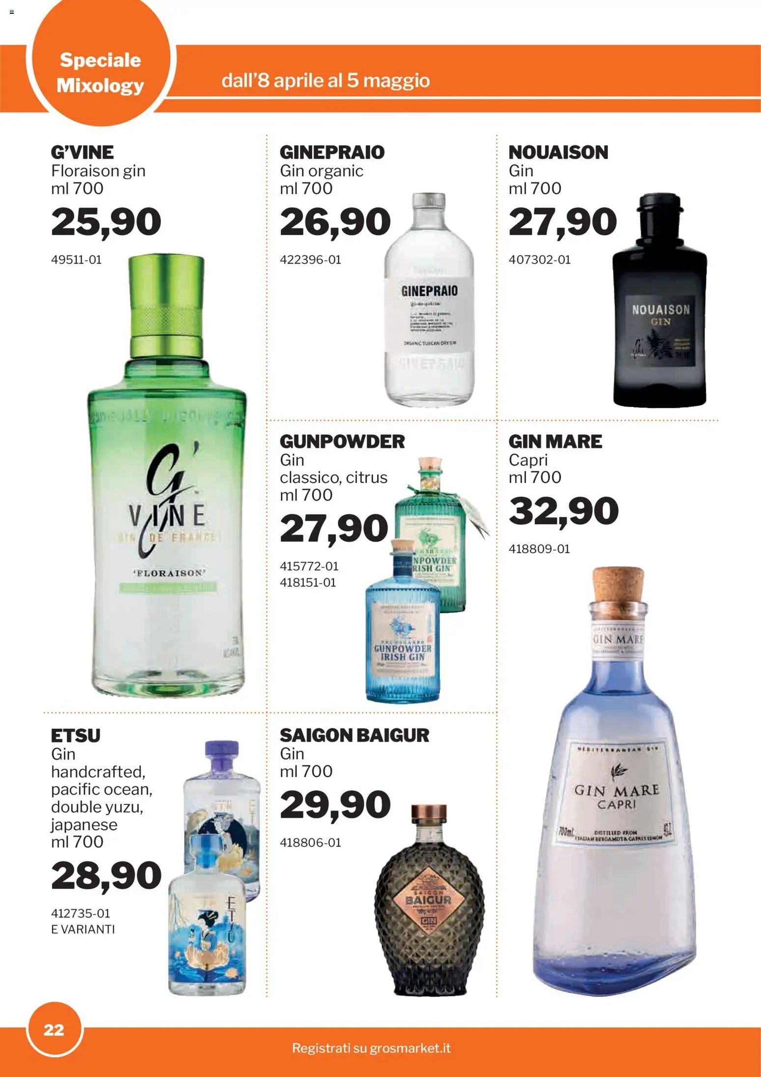 Sogegross volantino Mixology (2026-04-08 - 2026-05-05)