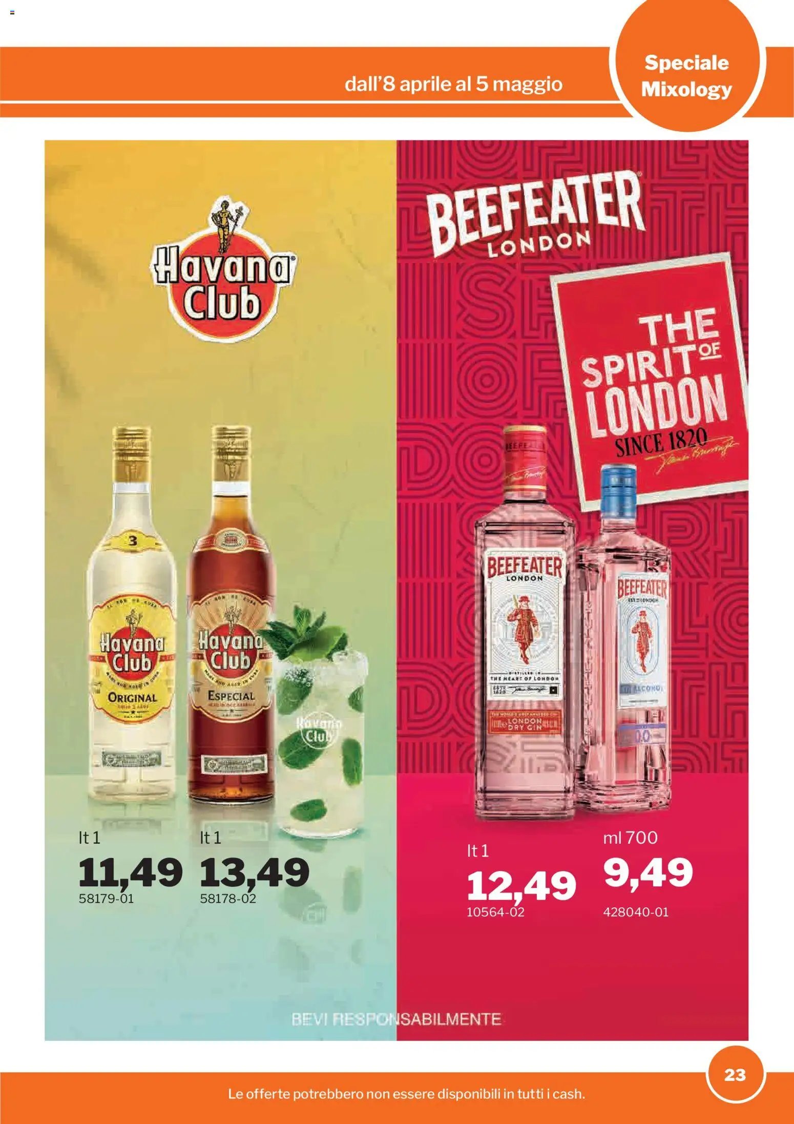 Sogegross volantino Mixology (2026-04-08 - 2026-05-05)