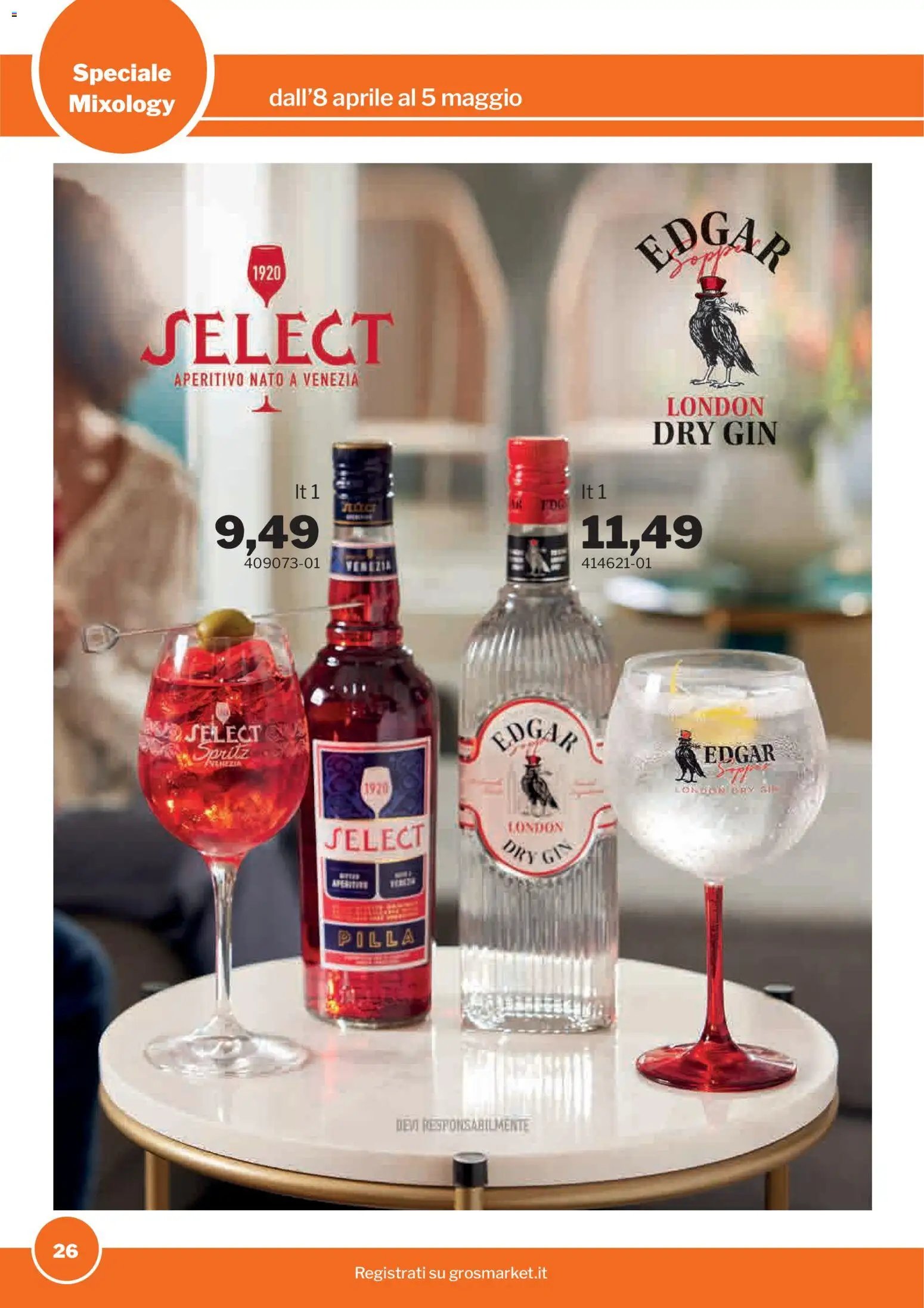 Sogegross volantino Mixology (2026-04-08 - 2026-05-05)