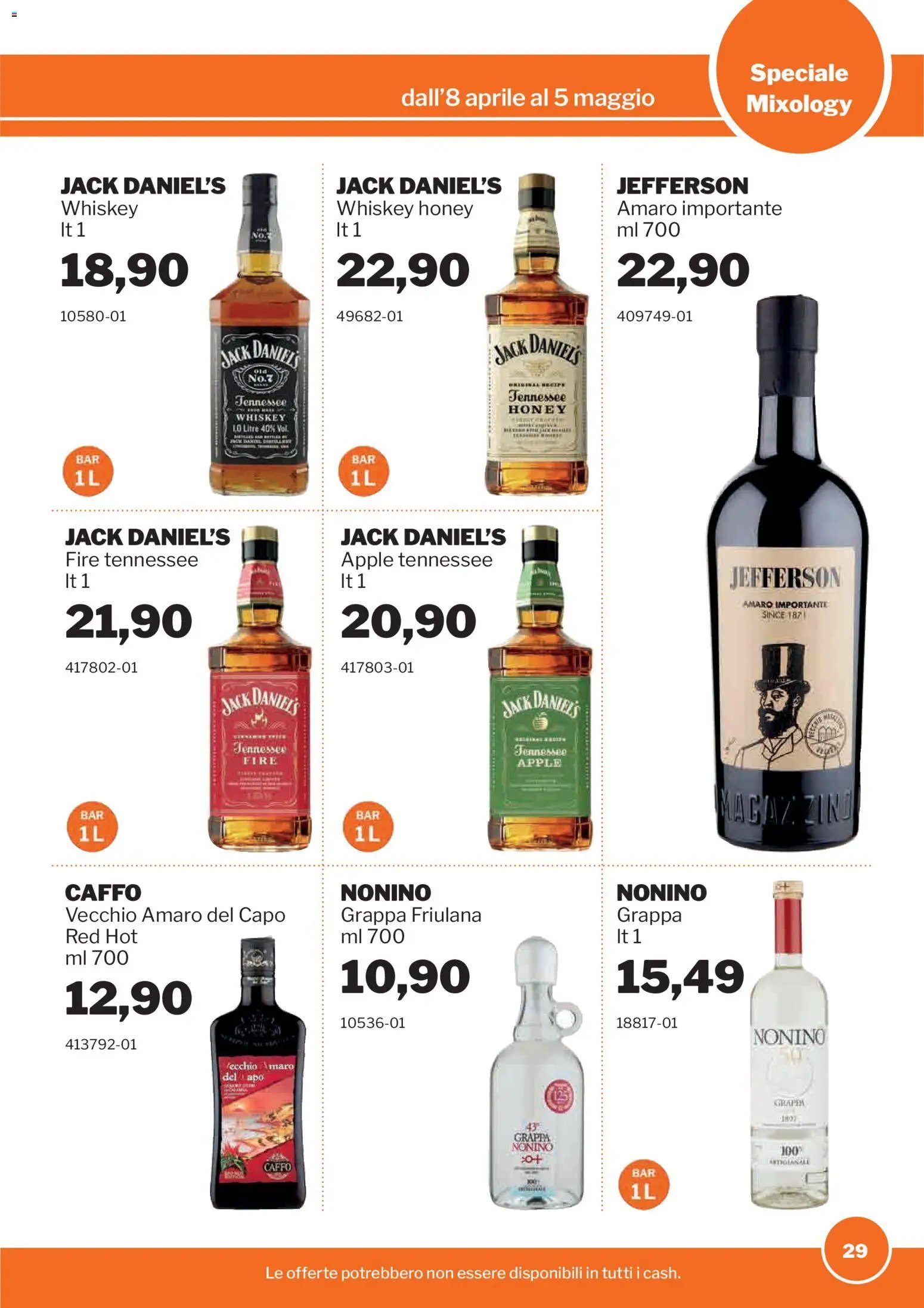 Sogegross volantino Mixology (2026-04-08 - 2026-05-05)