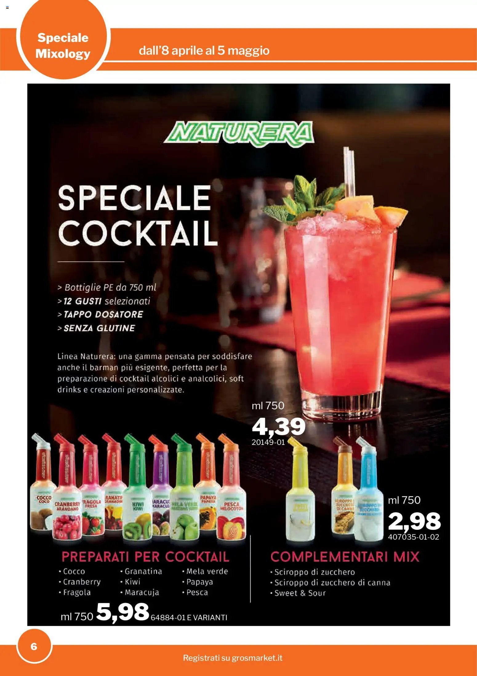 Sogegross volantino Mixology (2026-04-08 - 2026-05-05)