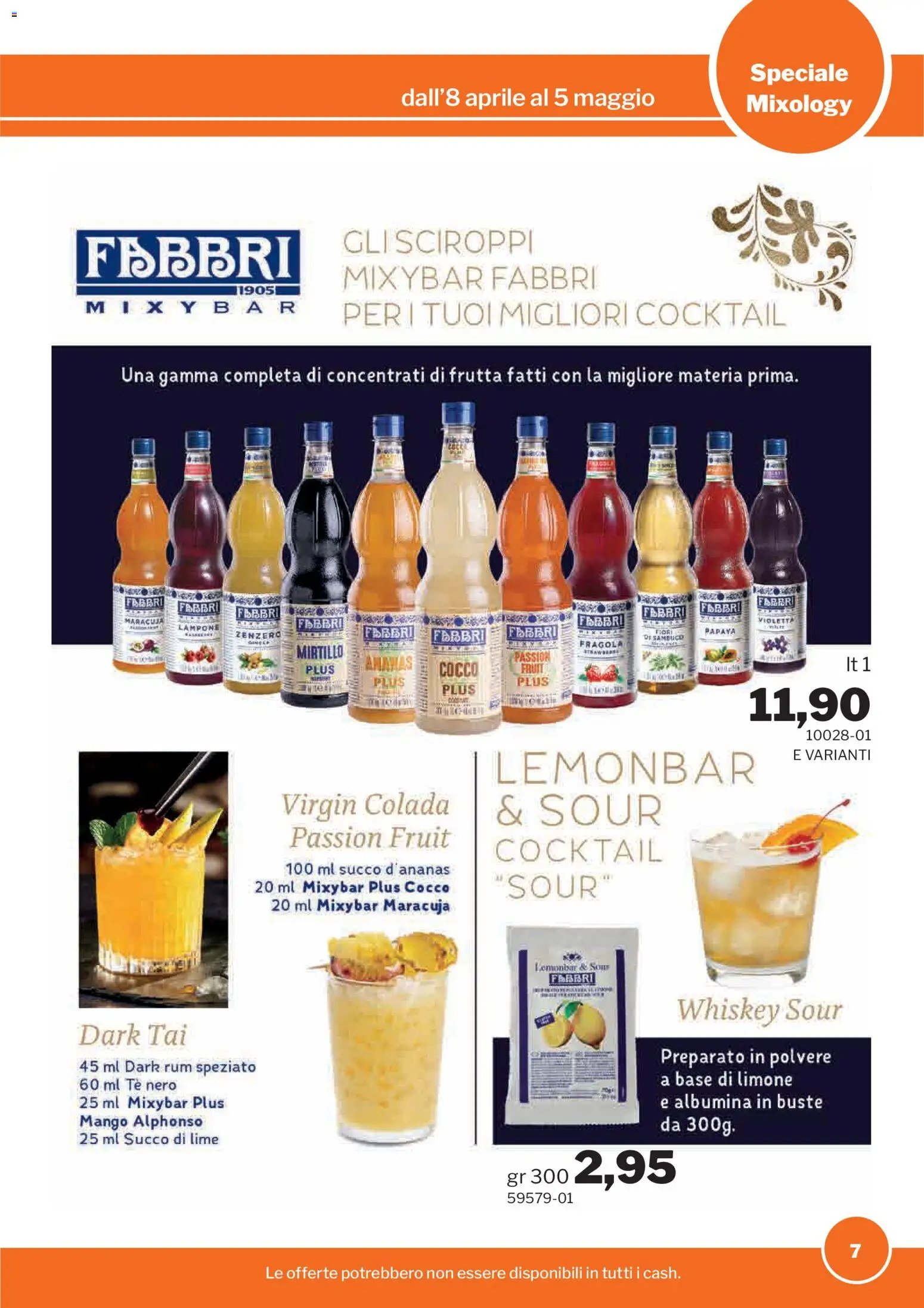 Sogegross volantino Mixology (2026-04-08 - 2026-05-05)