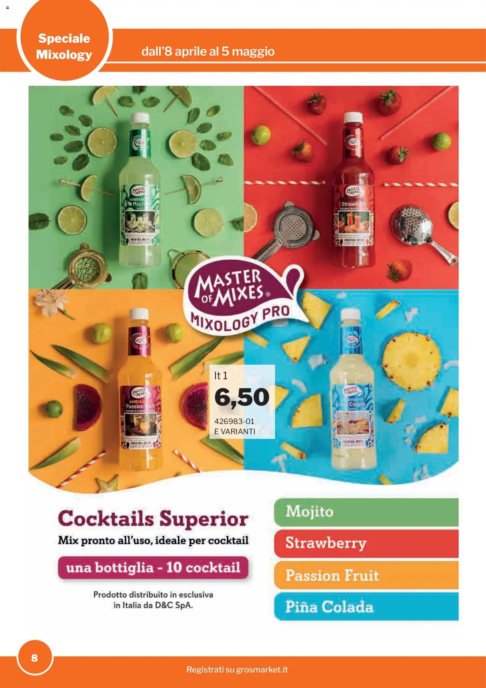 Sogegross volantino Mixology (2026-04-08 - 2026-05-05)