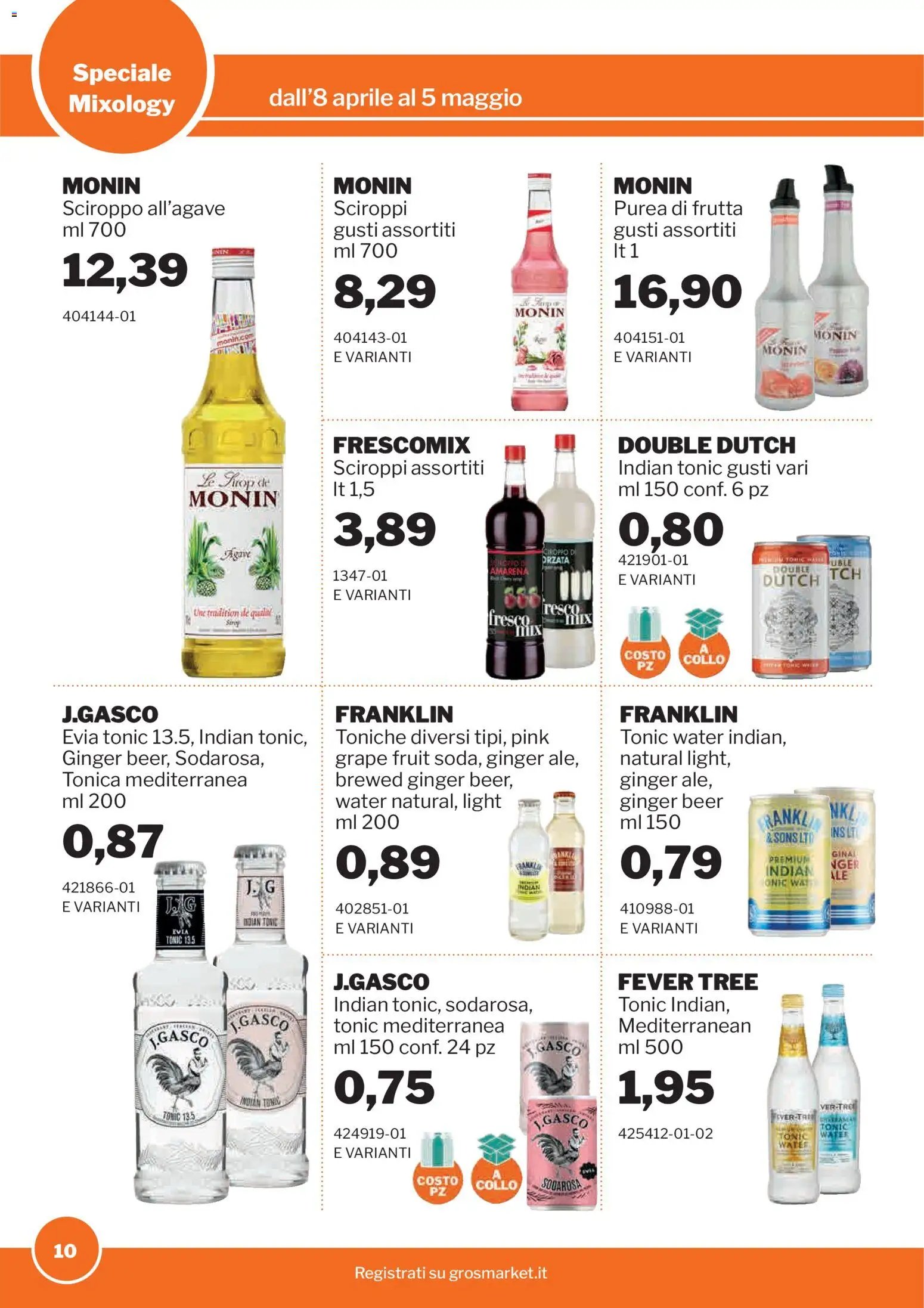 Sogegross volantino Mixology (2026-04-08 - 2026-05-05)