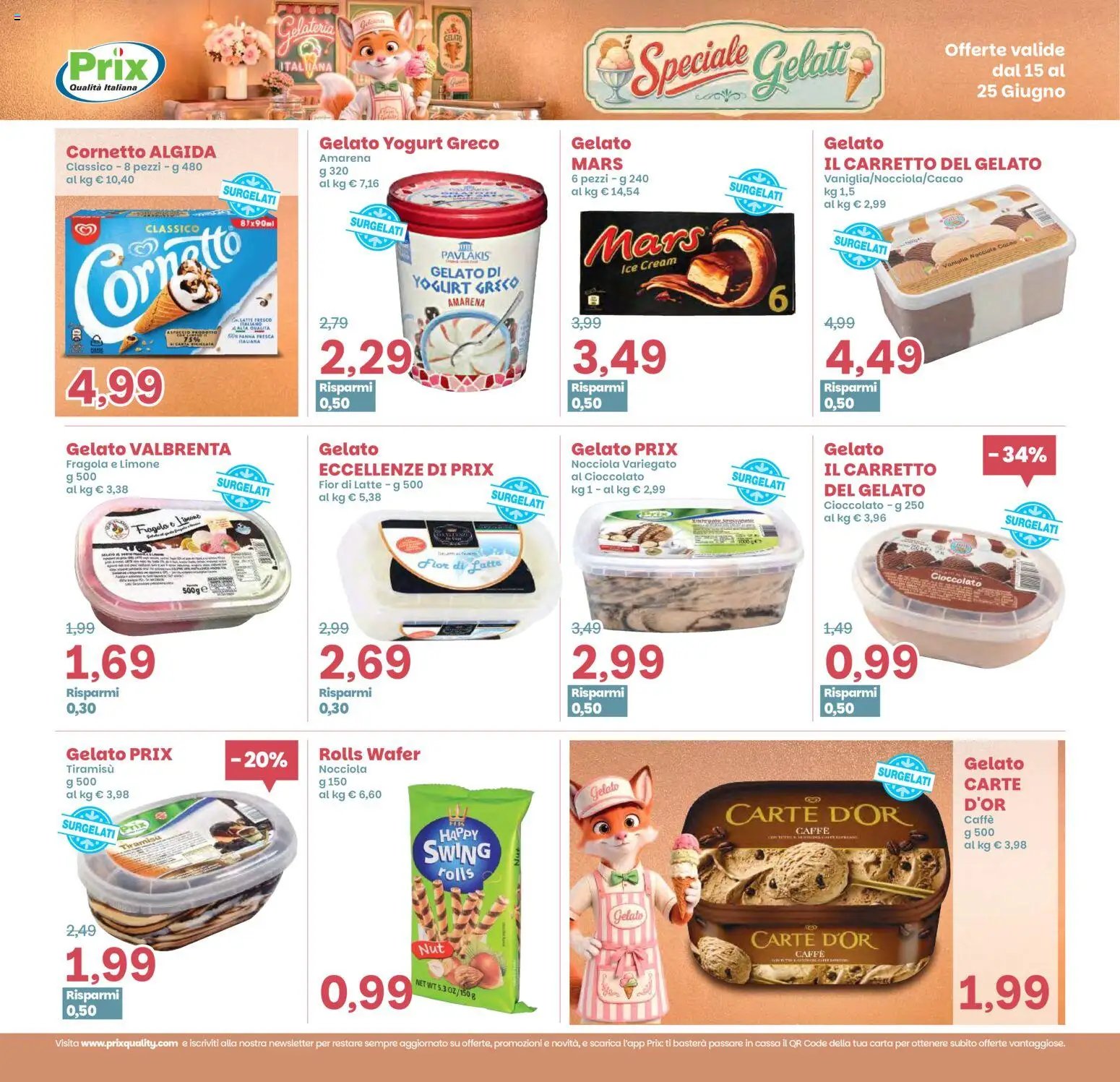 Prix volantino Schio, Martellago