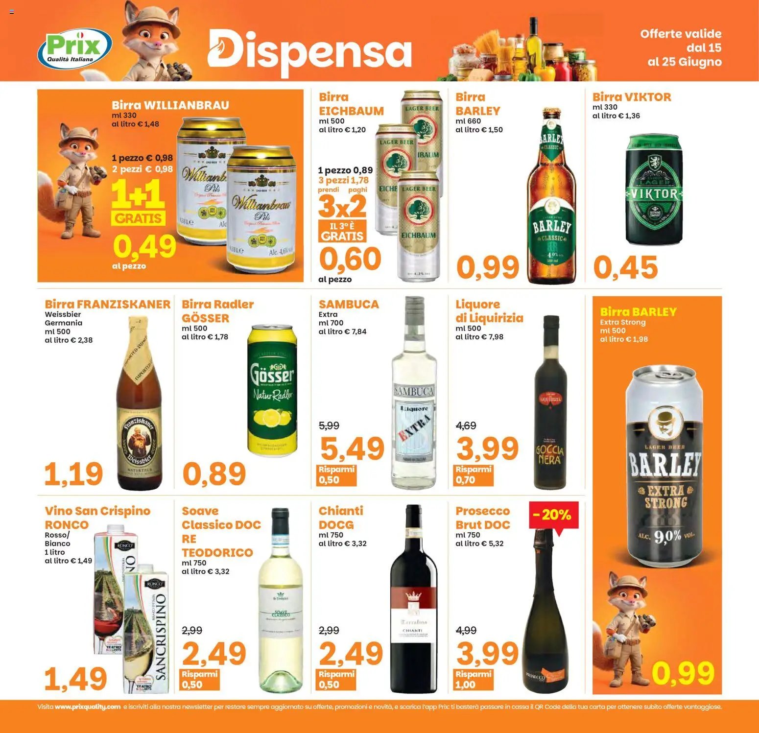 Prix volantino Schio, Martellago