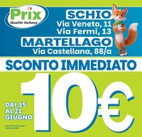 Prix volantino Schio, Martellago