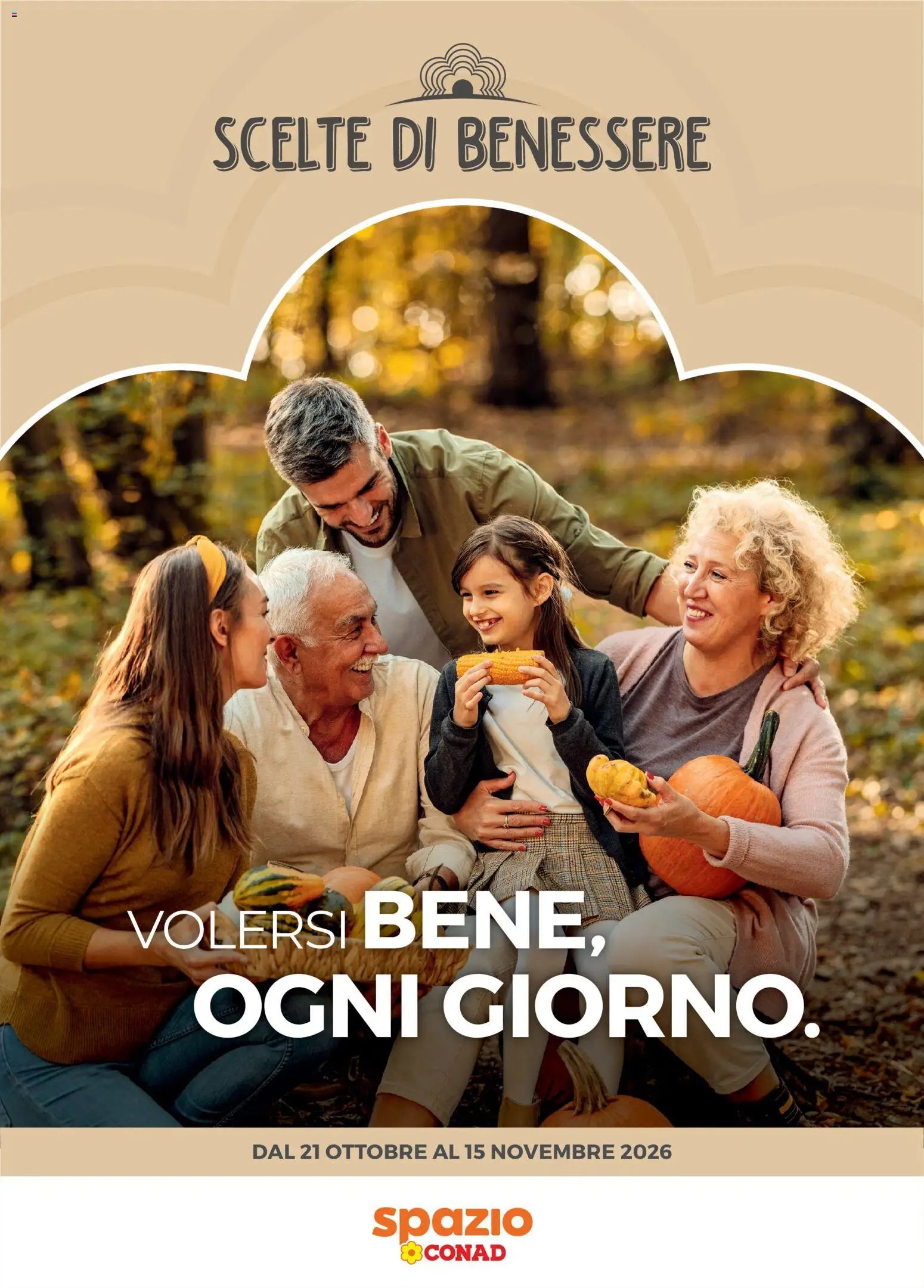 Spazio Conad volantino Scelte di Benessere