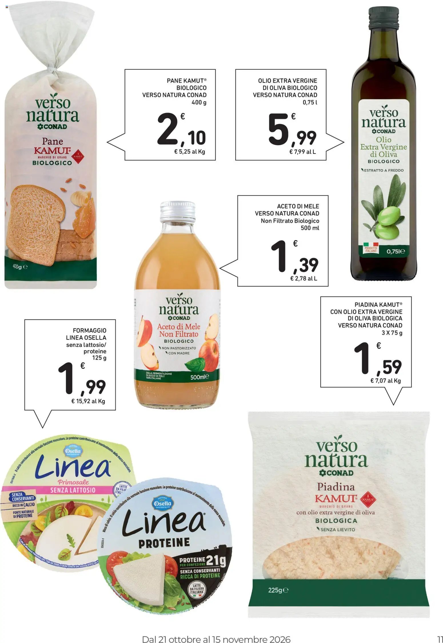 Spazio Conad volantino Scelte di Benessere