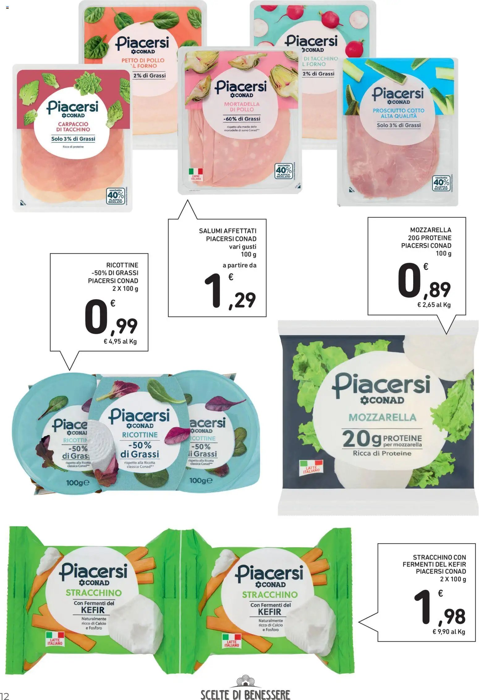 Spazio Conad volantino Scelte di Benessere