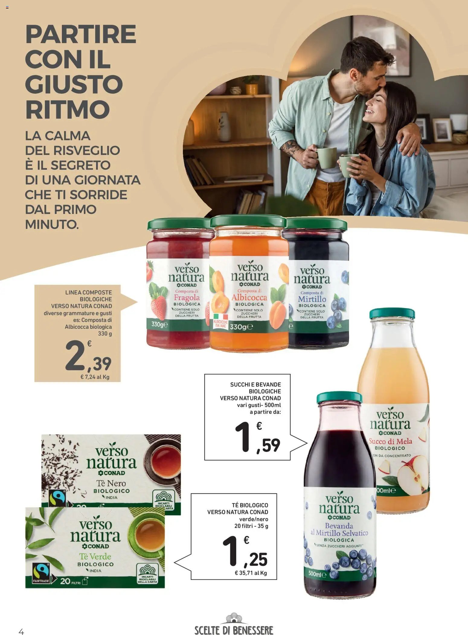 Spazio Conad volantino Scelte di Benessere
