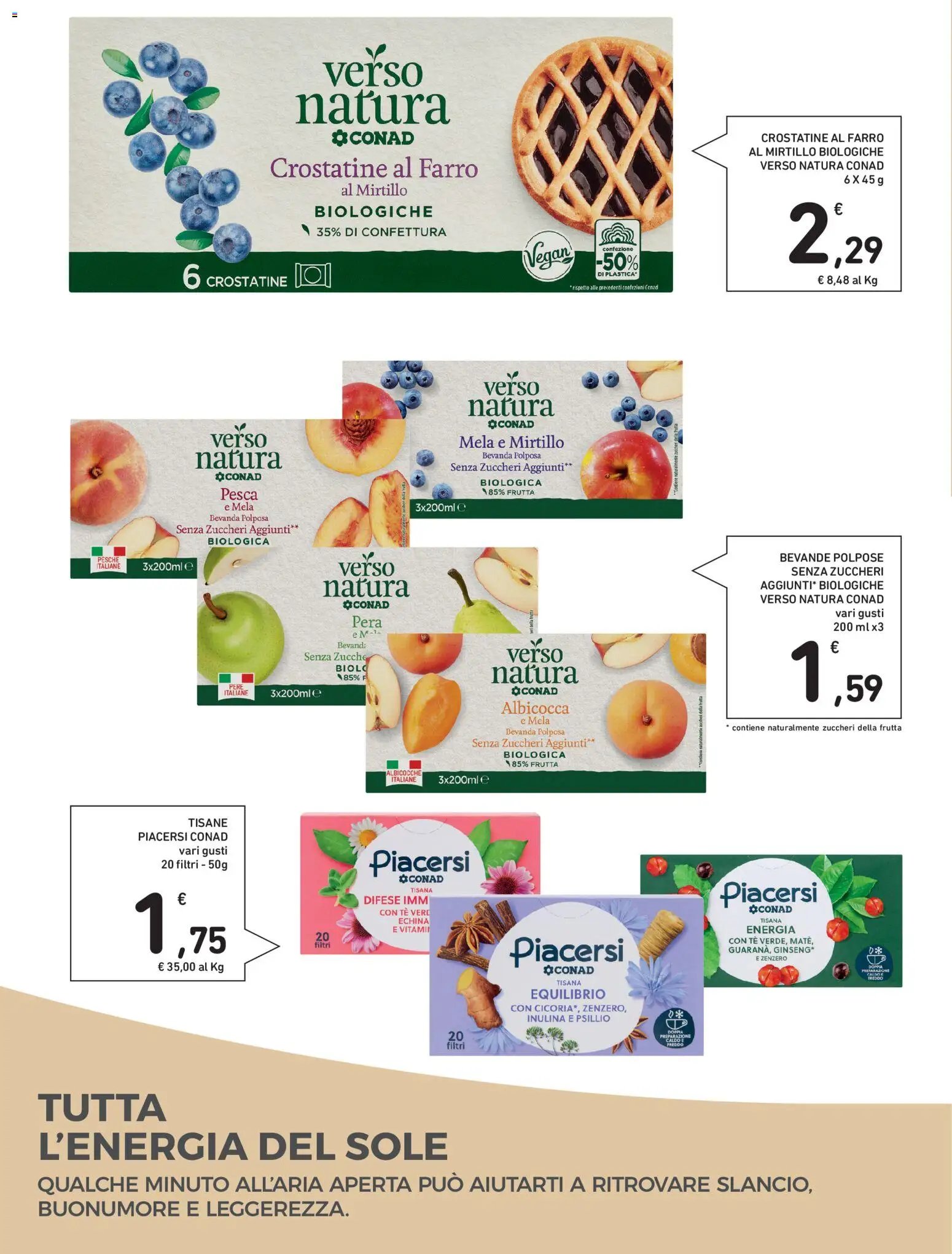 Spazio Conad volantino Scelte di Benessere