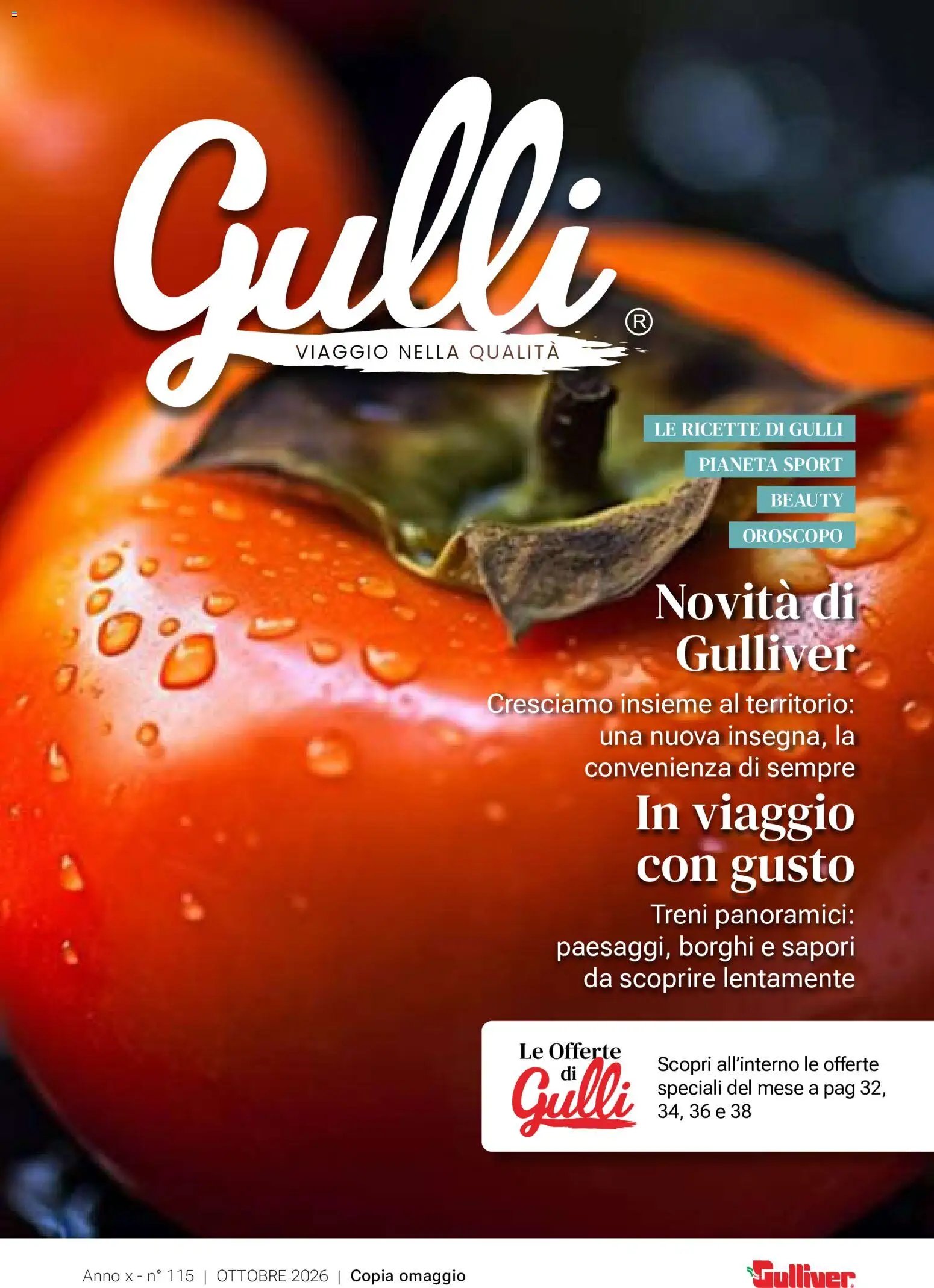 Gulliver volantino Ottobre