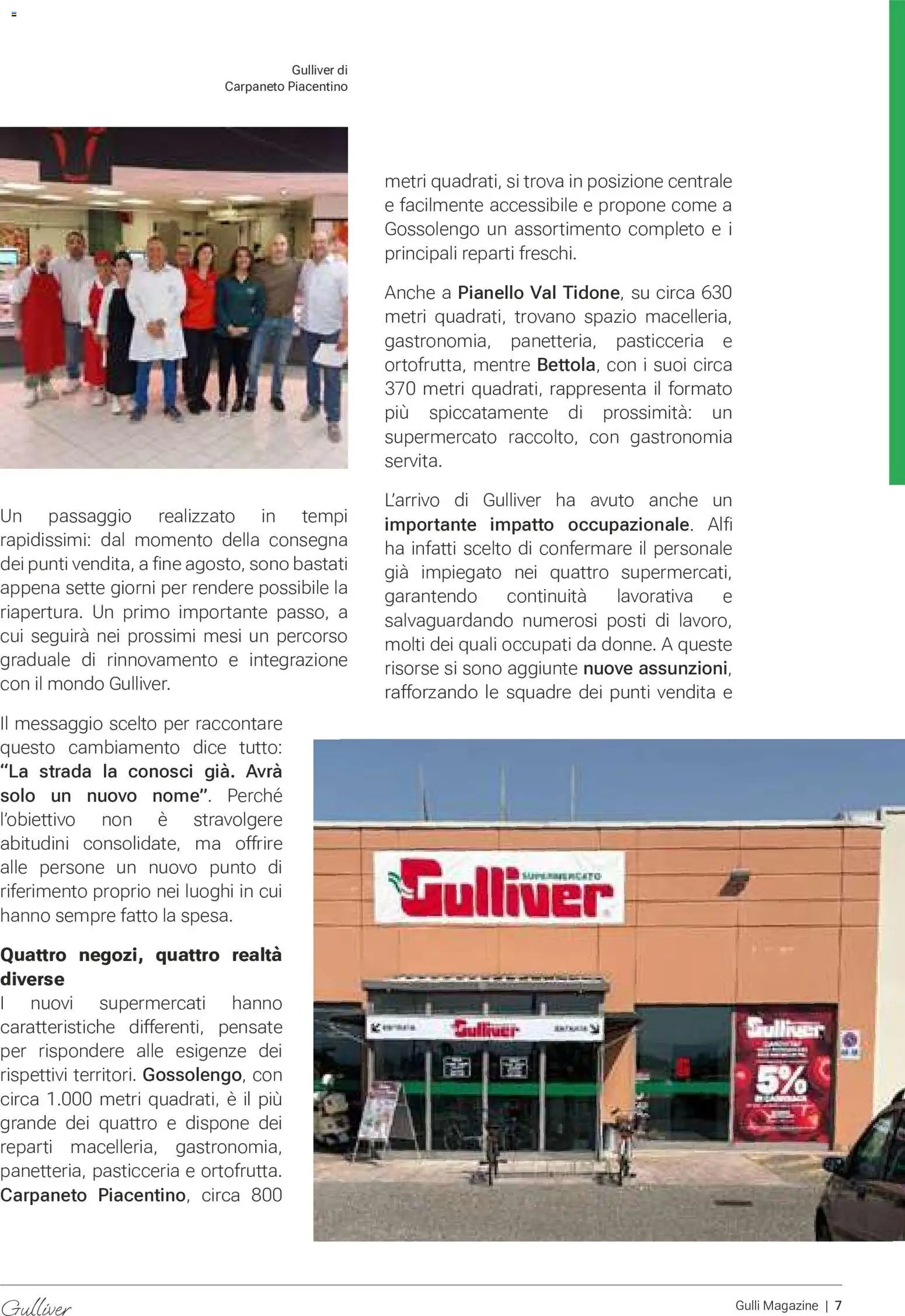 Gulliver volantino Ottobre