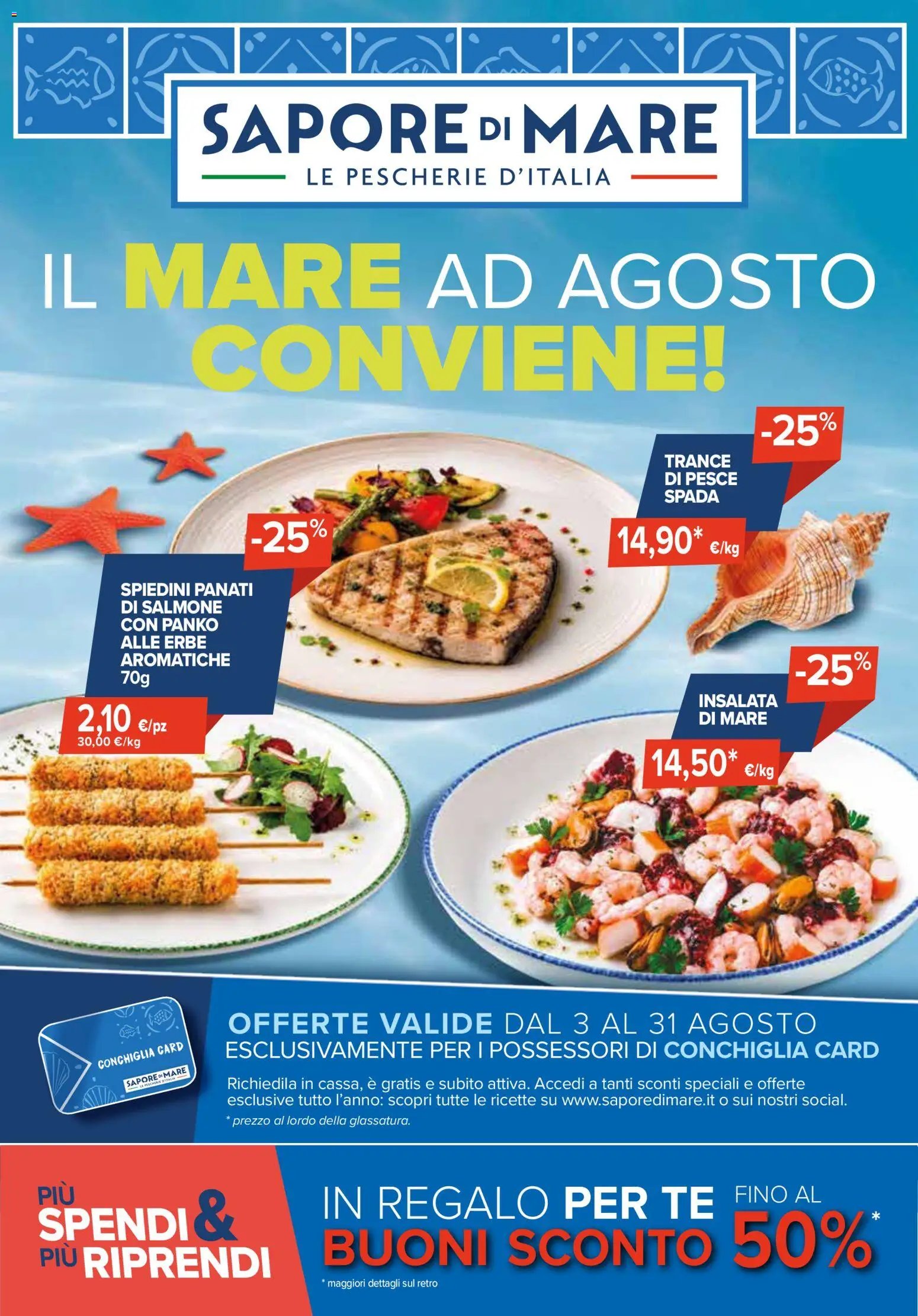 Sapore di mare volantino