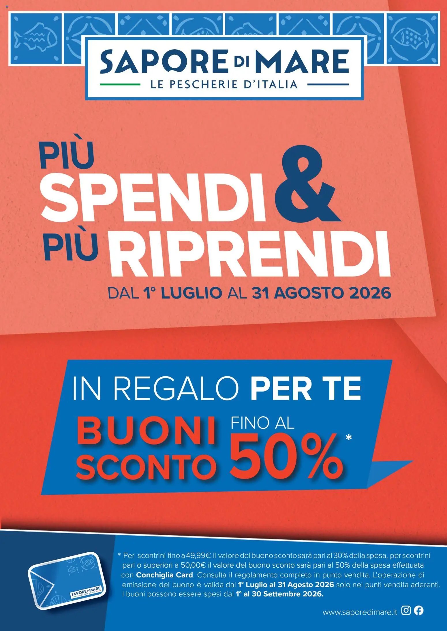 Sapore di mare volantino