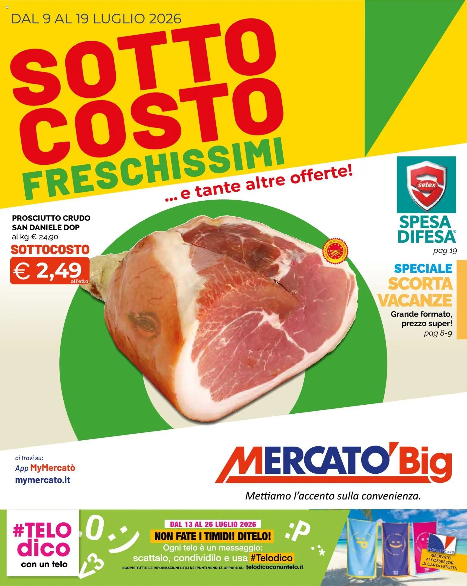 Mercatò volantino Big