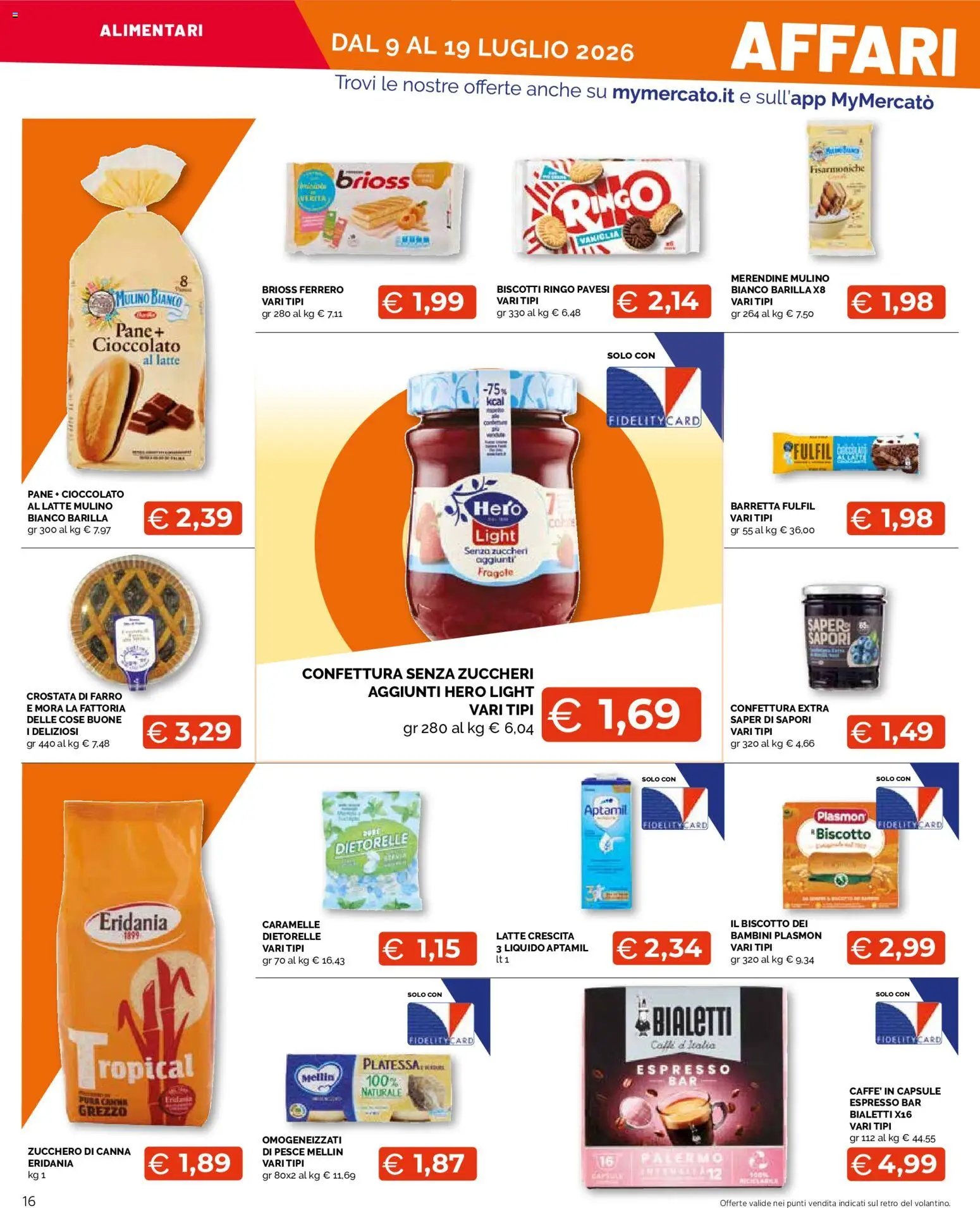 Mercatò volantino Big