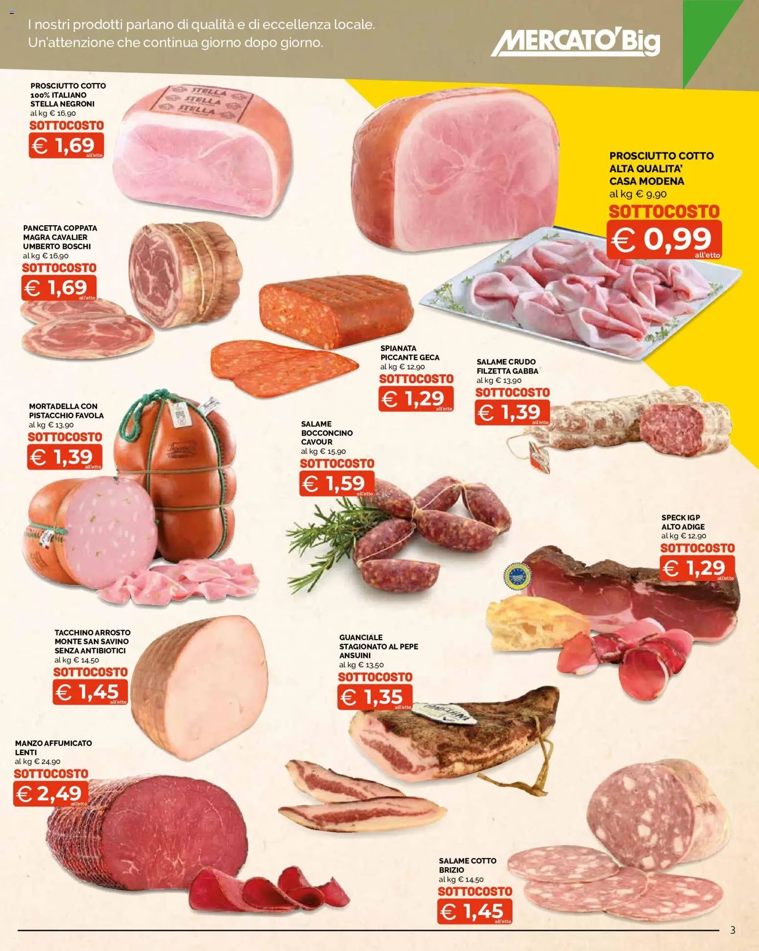 Mercatò volantino Big