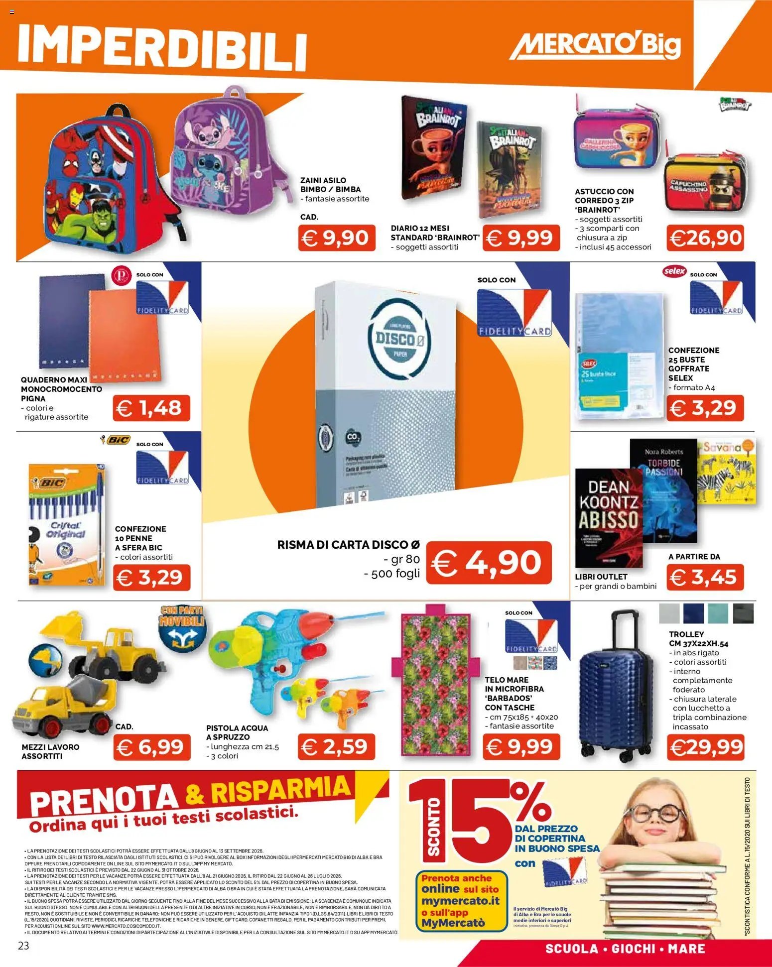 Mercatò volantino Big