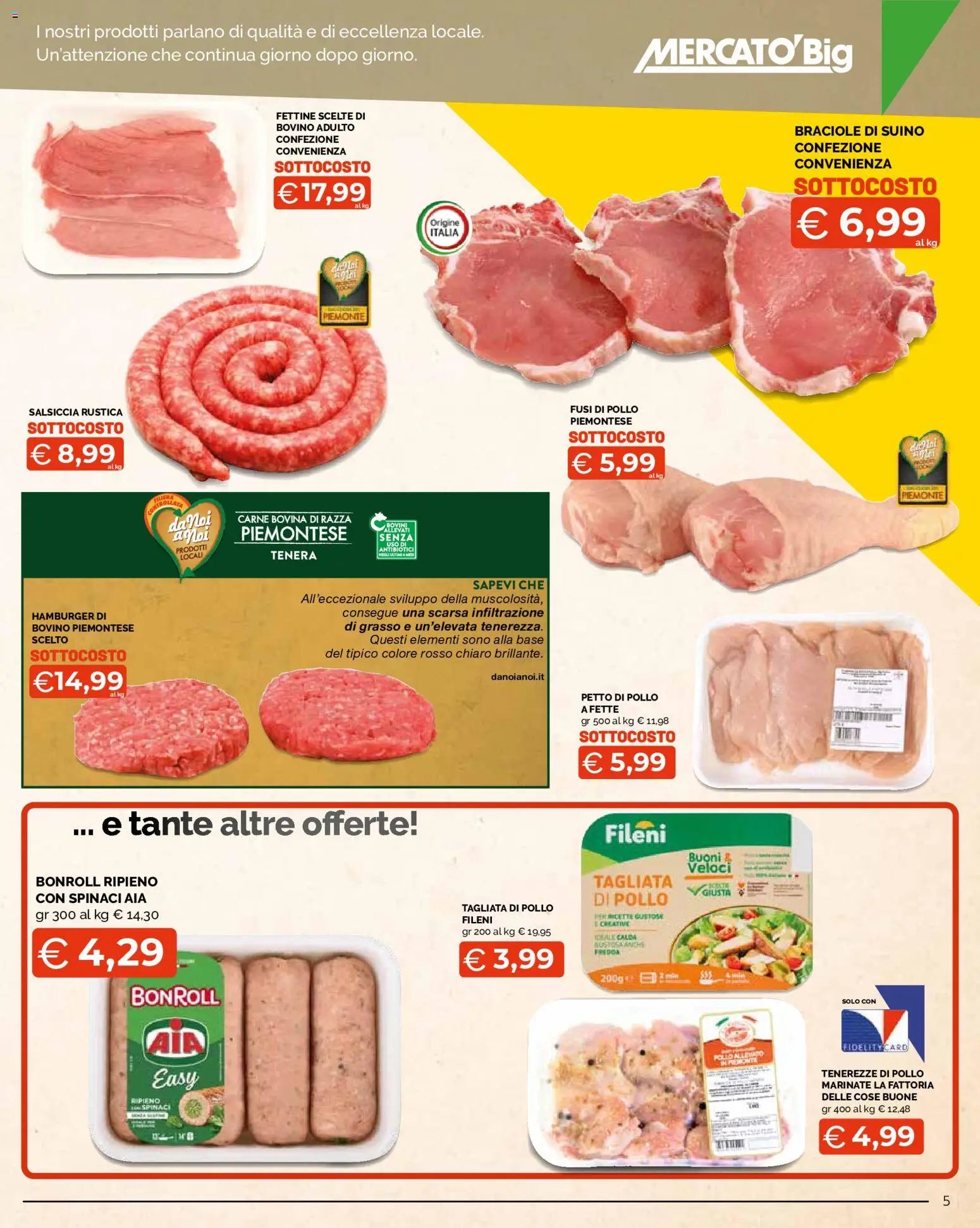 Mercatò volantino Big