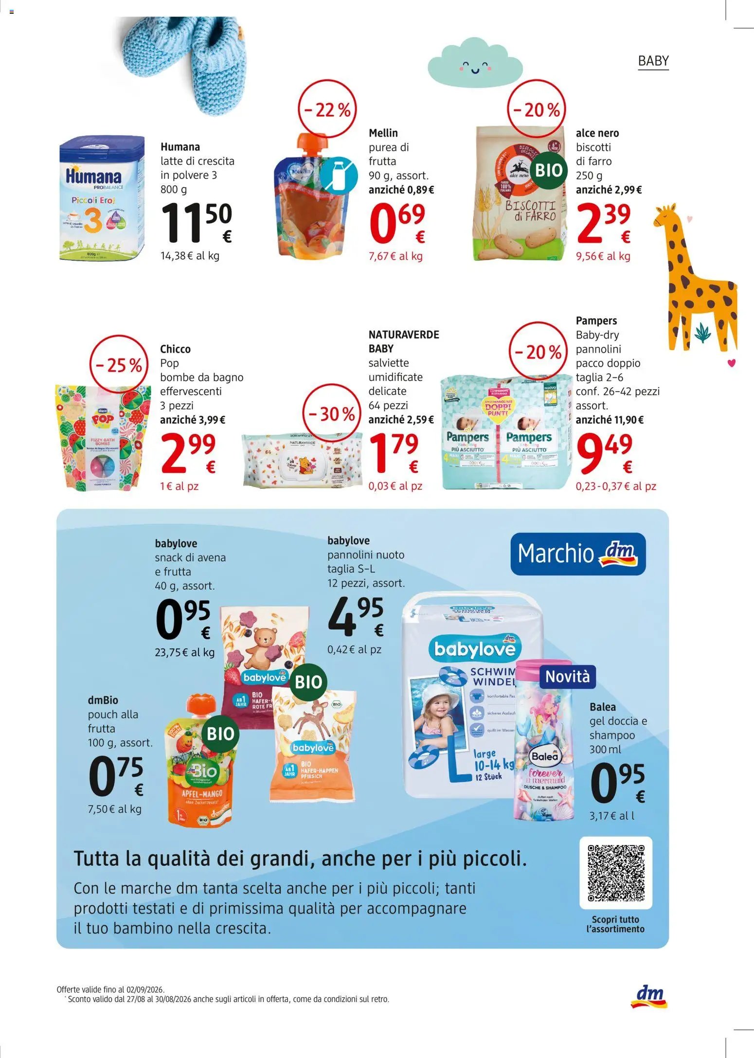 dm drogerie markt volantino Apertura Brescia
