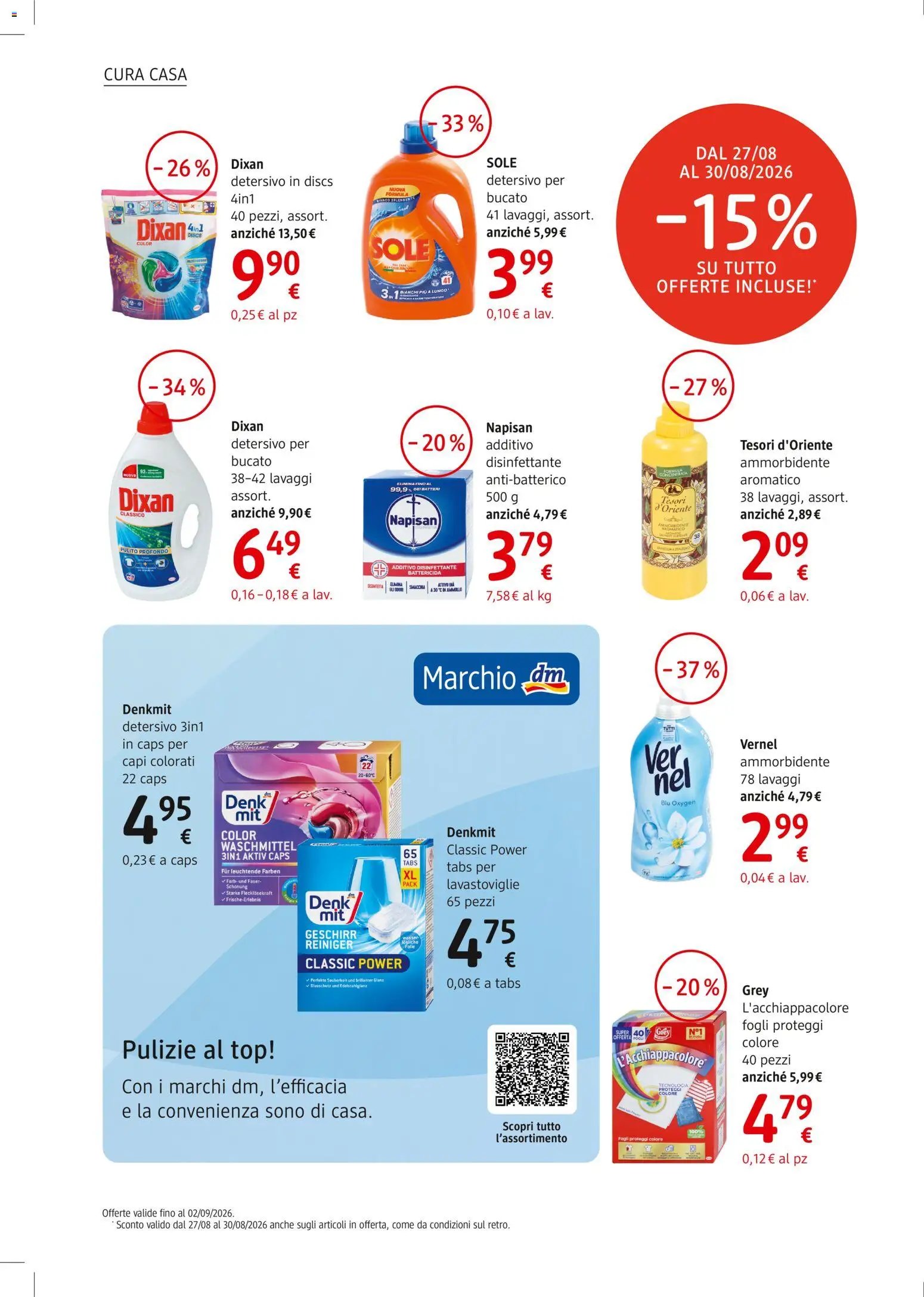 dm drogerie markt volantino Apertura Brescia