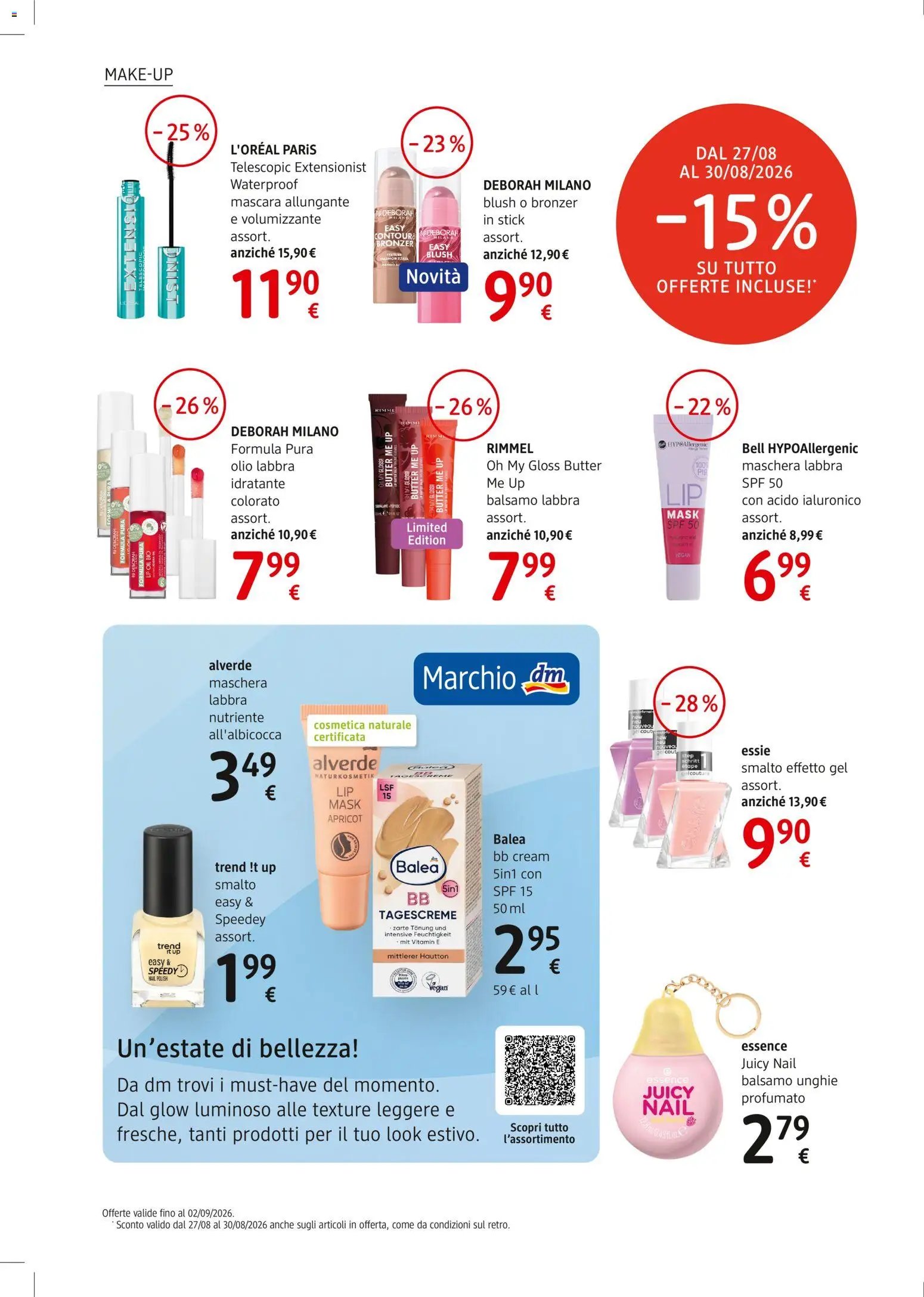 dm drogerie markt volantino Apertura Brescia