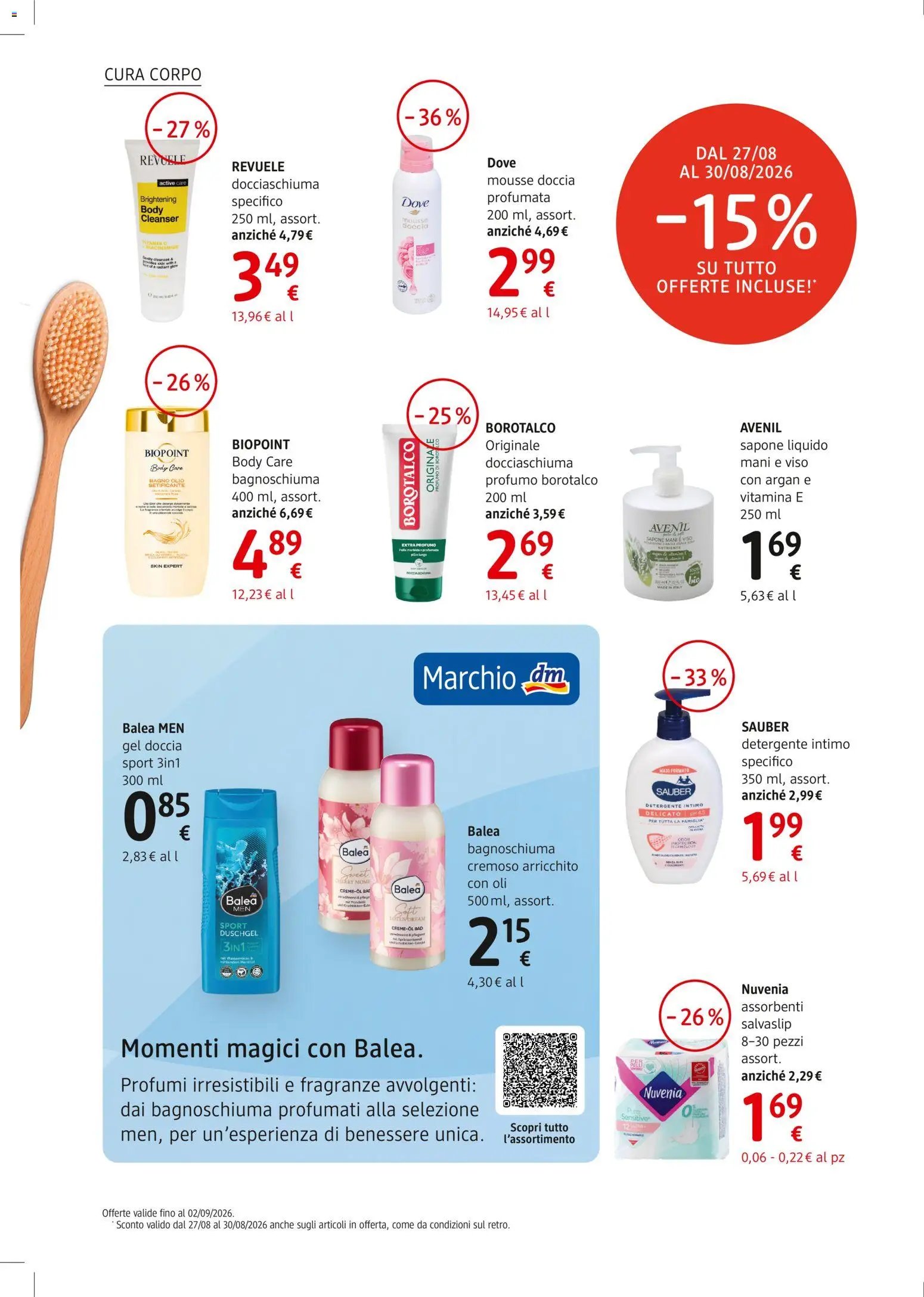 dm drogerie markt volantino Apertura Brescia